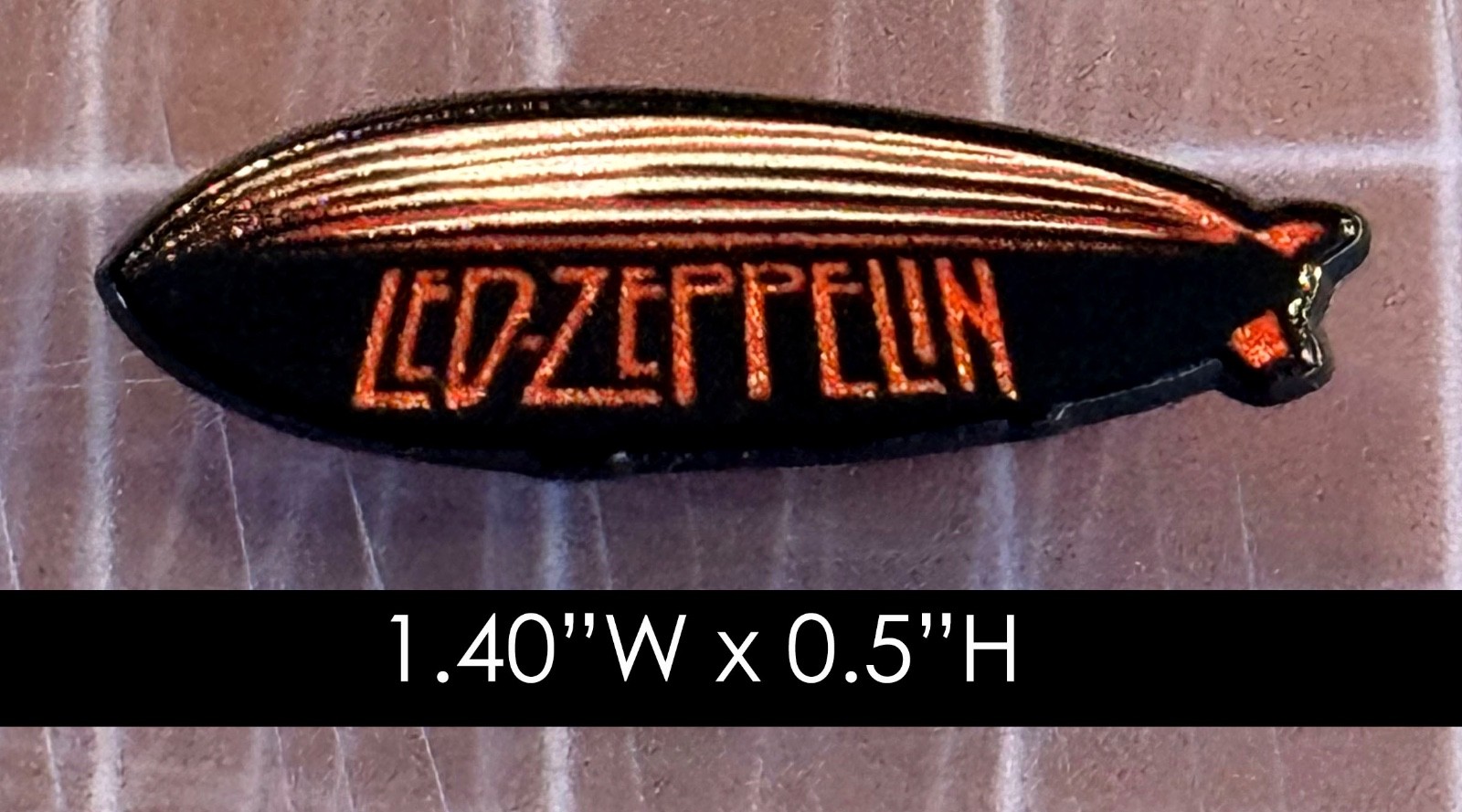 Led-Zeppelin Logo Enamel Pin Led-Zeppelin Logo Enamel Pin