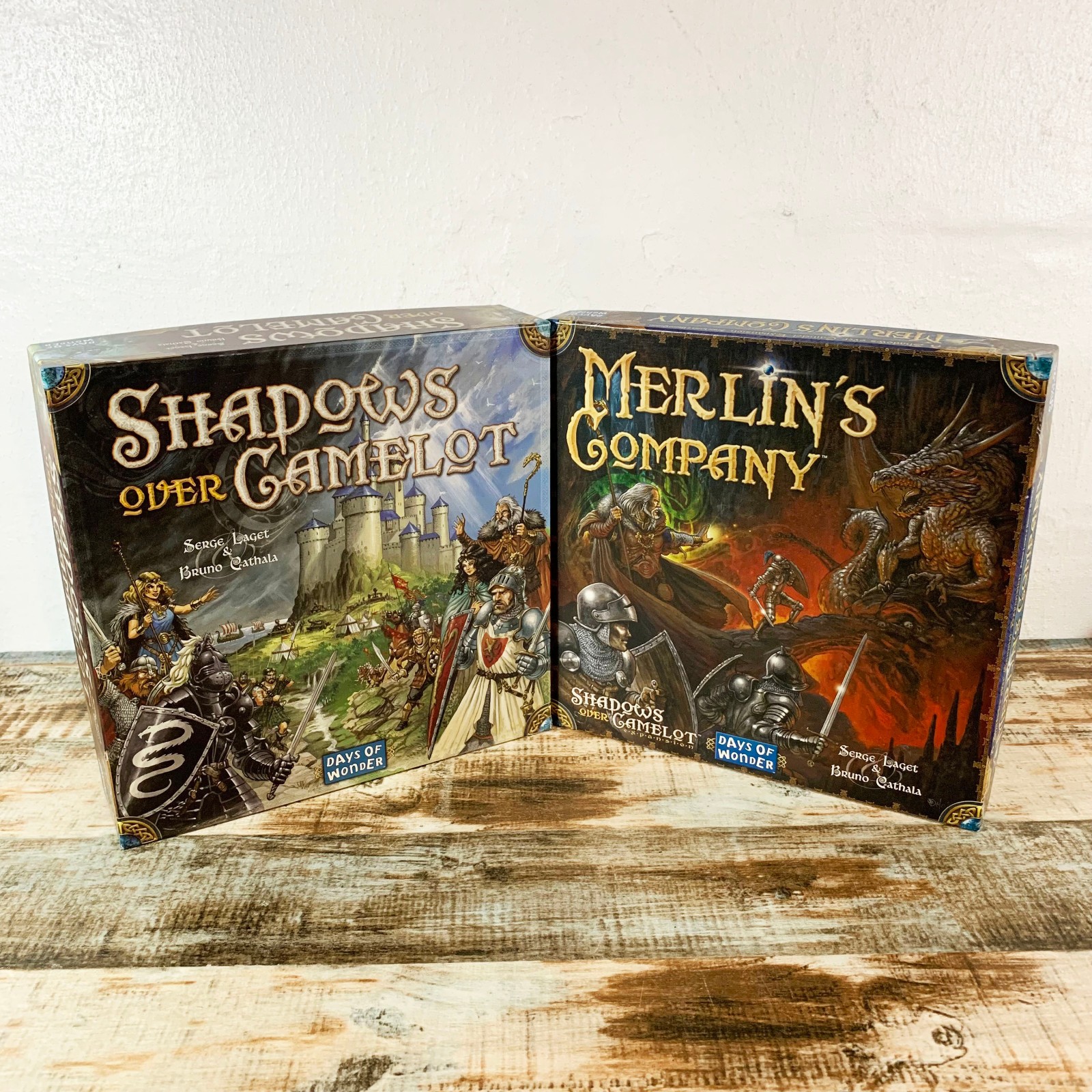 Shadows Over Camelot + Merlin\'s Company Expansion - 100% Complete - EX Condition Shadows Over Camelot + Merlin\'s Company Expansion - 100% Complete - EX Condition