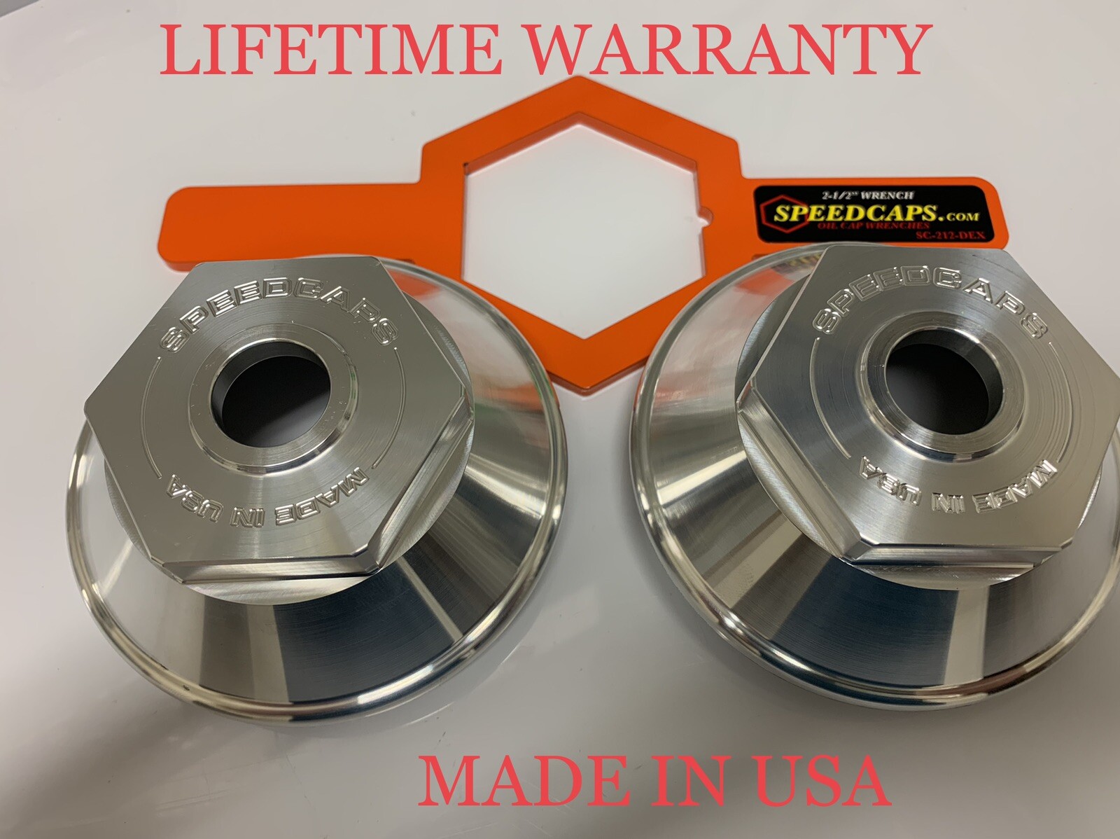 2-SPEEDCAPS Oil Hub Caps 9K-10KHD 12K&15K 4\