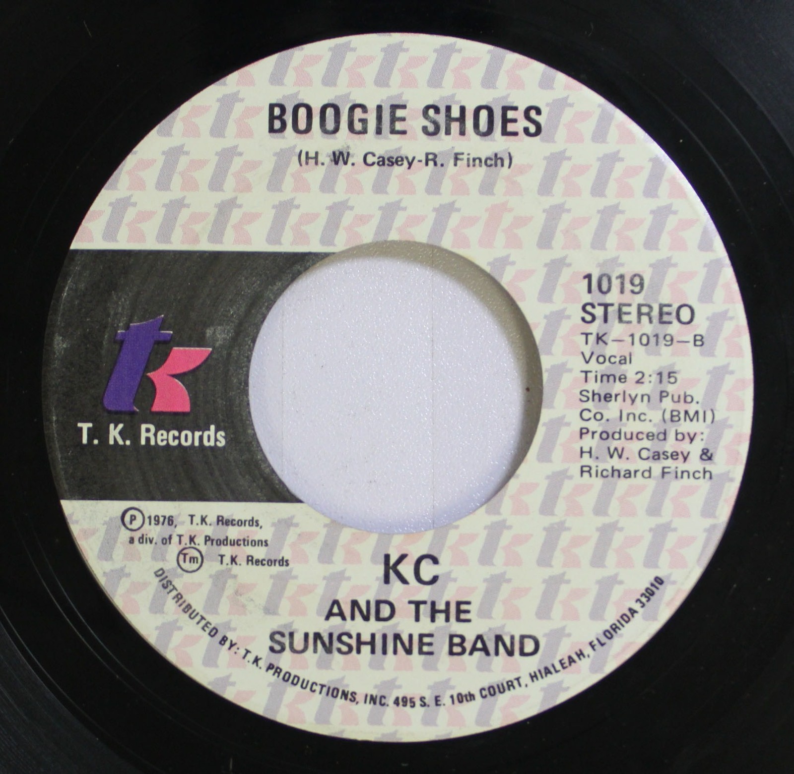 45 KC & The Sunshine Band - Boogie Shoes / (Shake Shake Shake) Shake Your Booty