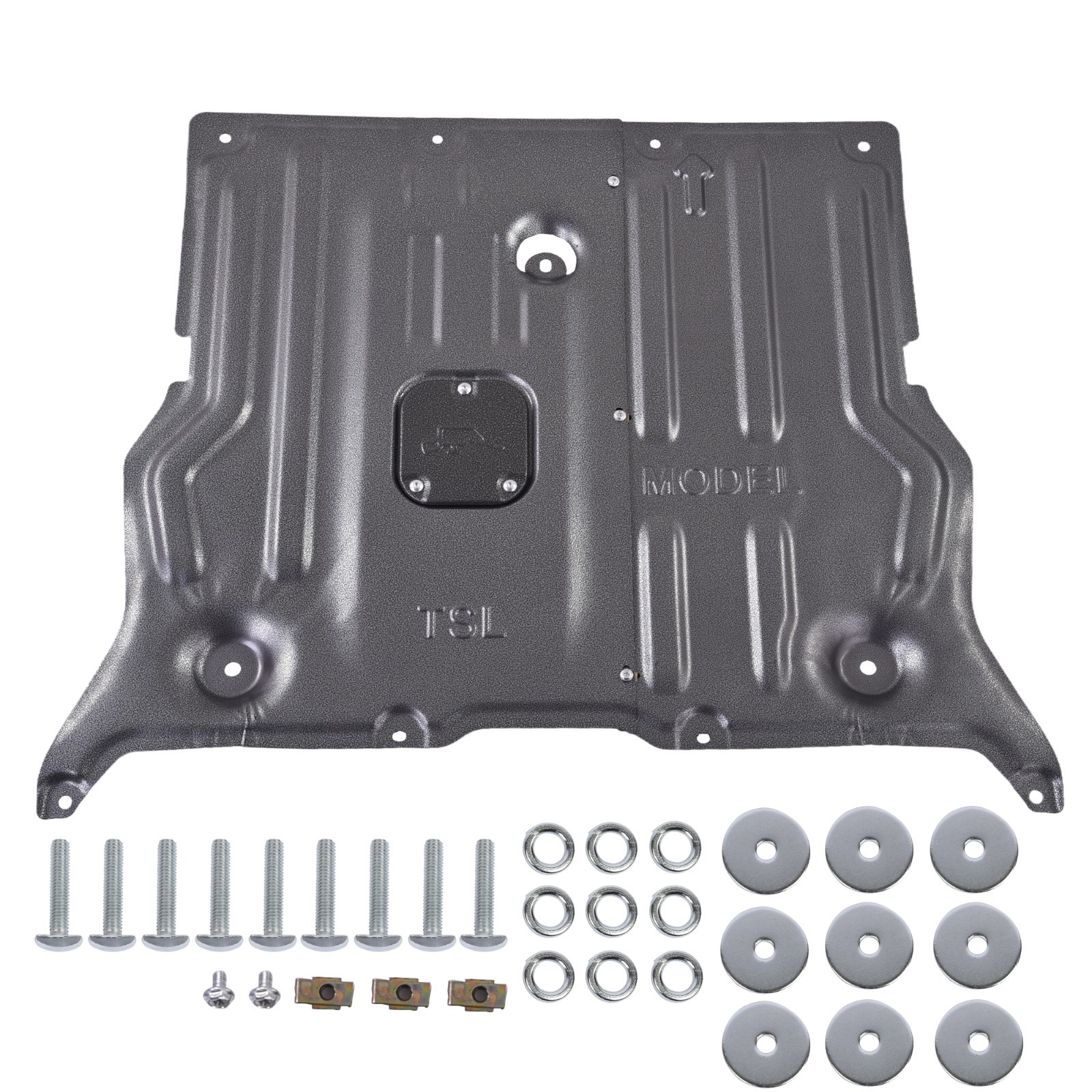 Front Skid Plate For 2017 2018-2024 Tesla Model 3 & Y Under Engine Guard Cover