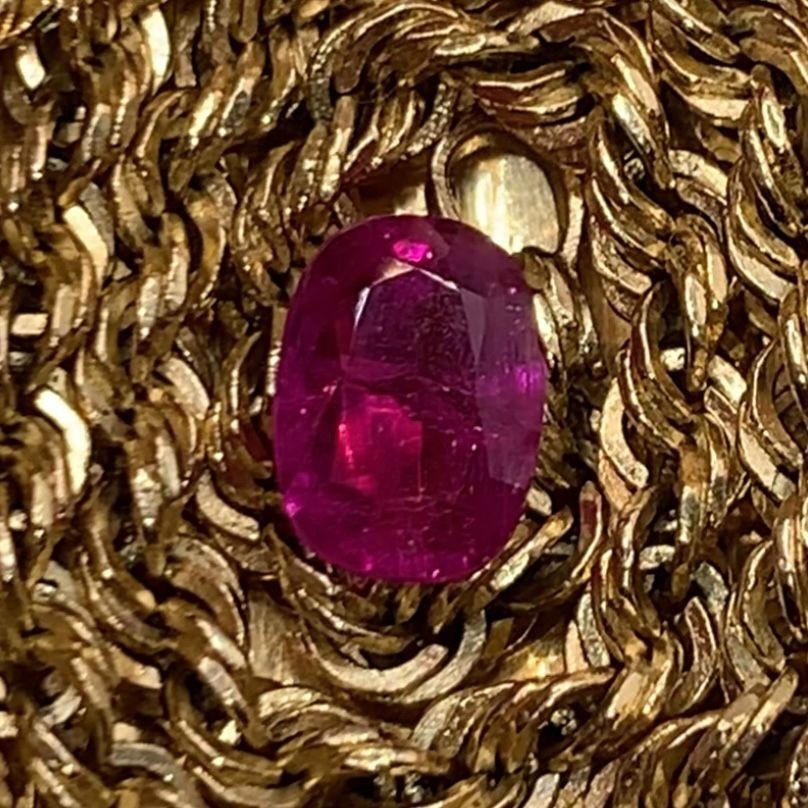 0.97Ct Natural Unheated Rare Afghan Ruby