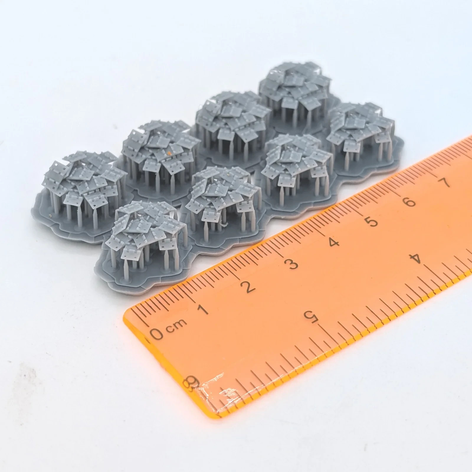 HO Scale | Piles of Tie Plates |  Whistle Stop Models | 1/87
