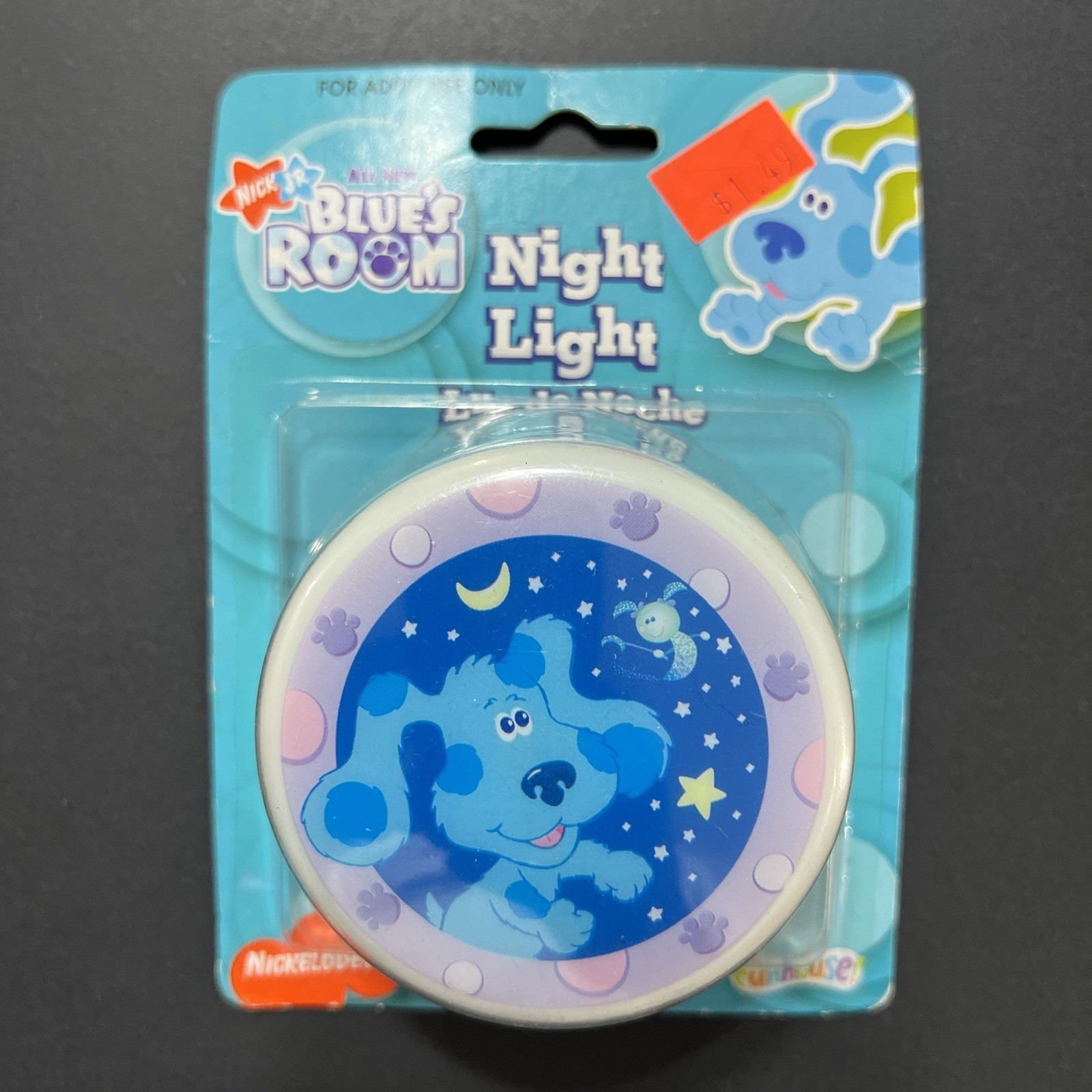 Blues Clues Night Light Blues Room Vintage 2006 Children Cartoon Kidscore New