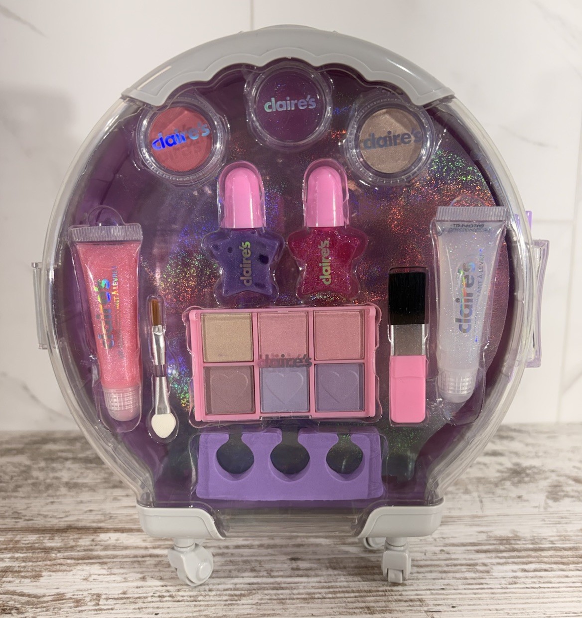 Claire\'s Club Large Luggage Makeup Set