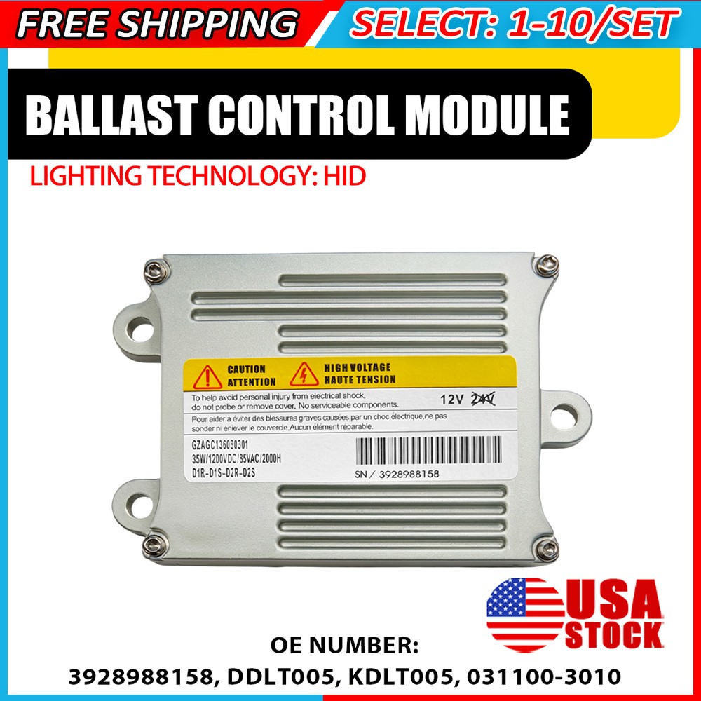1-10x HID Xenon Headlight Ballast Module For Buick LaCrosse CX CXL Cadillac SRX