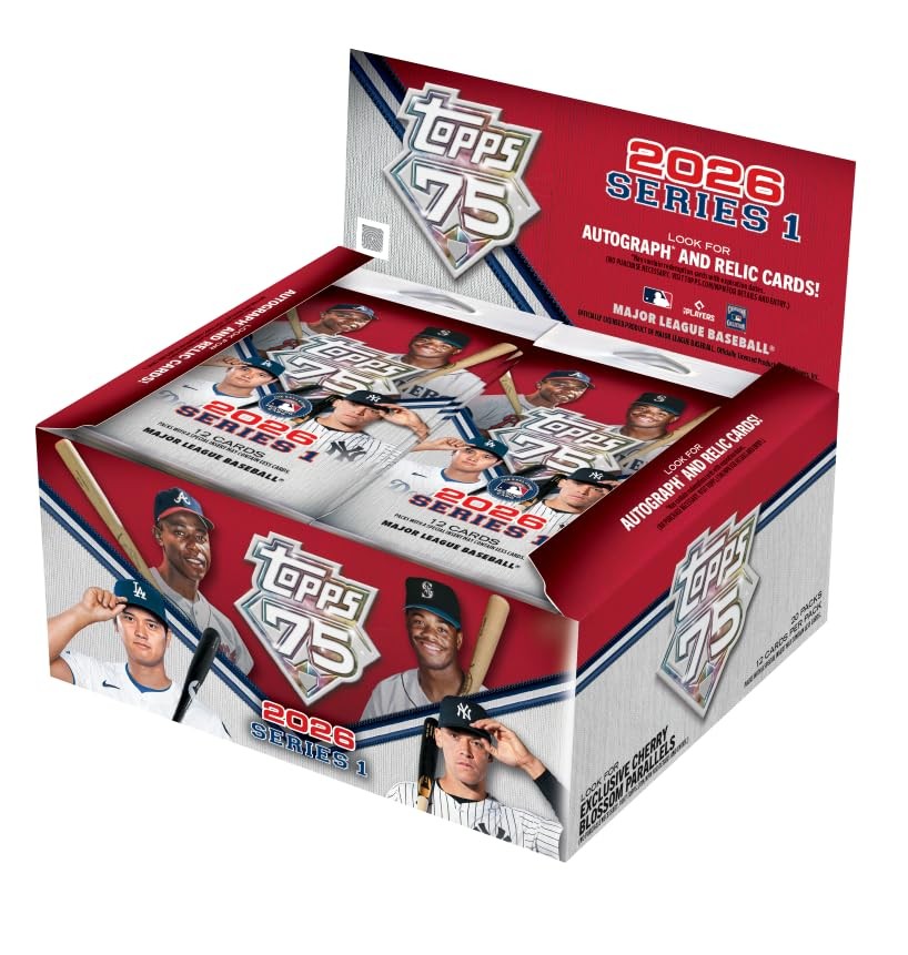 2026 Topps Series 1 Baseball Trading Cards Japan Edition New Sealed