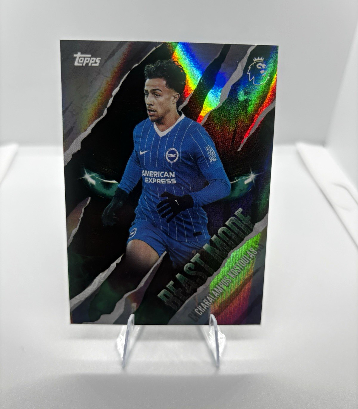 Topps 2026-27 Charalampos Kostoulas Beast Mode Insert Brighton & Hove BM 7