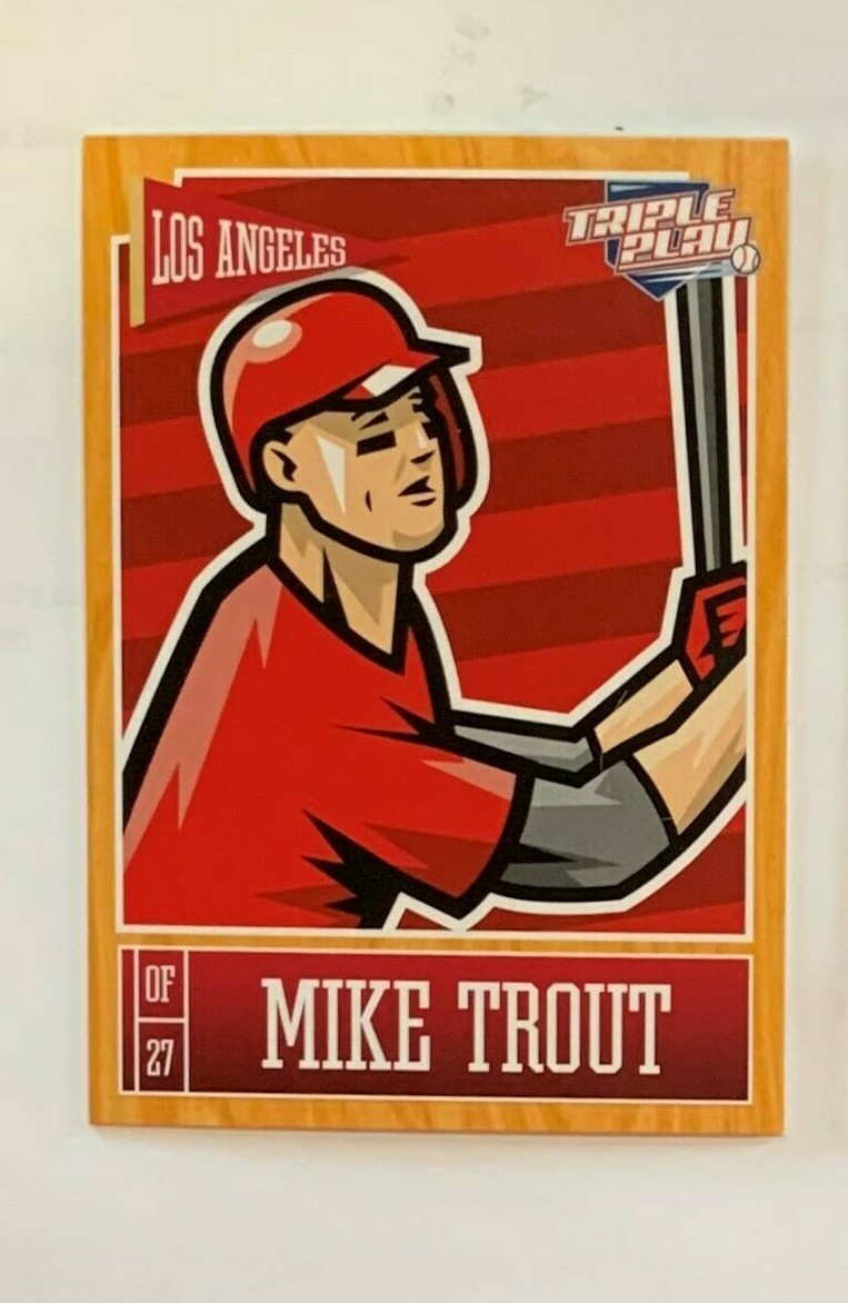 MIKE TROUT - Angels - 2013 Panini Triple Play #36 FS QTY MIKE TROUT - Angels - 2013 Panini Triple Play #36 FS QTY
