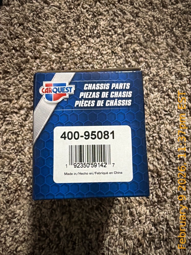 Carquest 400-95081 Front Upper Suspension Ball Joint Ford F-Series 1999-2022 Carquest 400-95081 Front Upper Suspension Ball Joint Ford F-Series 1999-2022