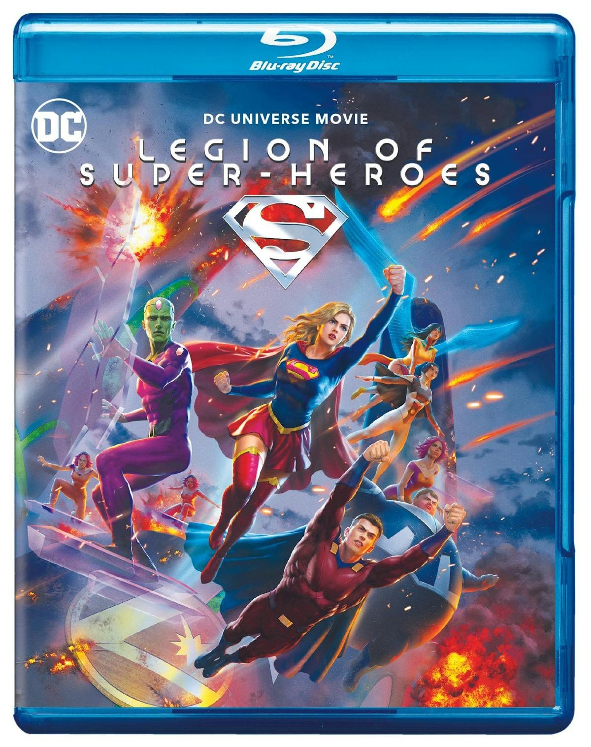 Legion of Super-Heroes Blu-ray Meg Donnelly NEW