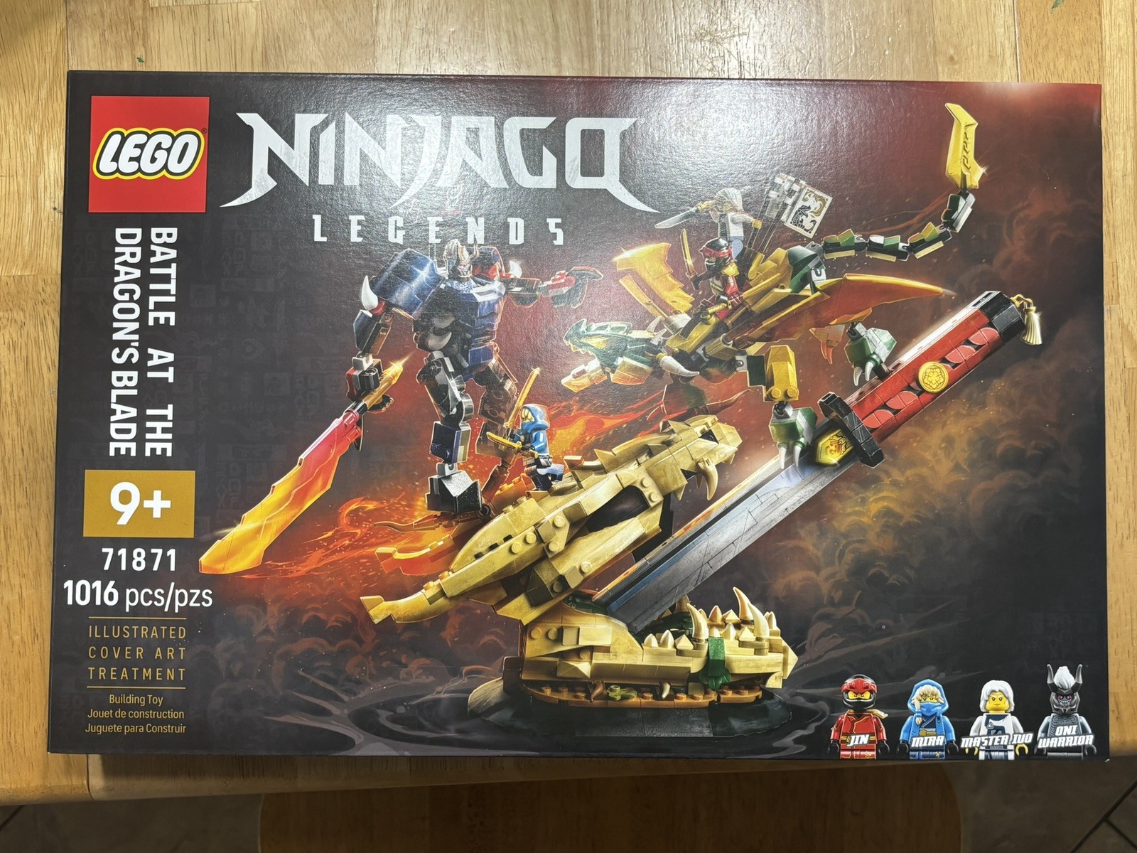 **READ** LEGO Ninjago Legends Battle at the Dragon\'s Blade Set 71871 No Minifigs **READ** LEGO Ninjago Legends Battle at the Dragon\'s Blade Set 71871 No Minifigs