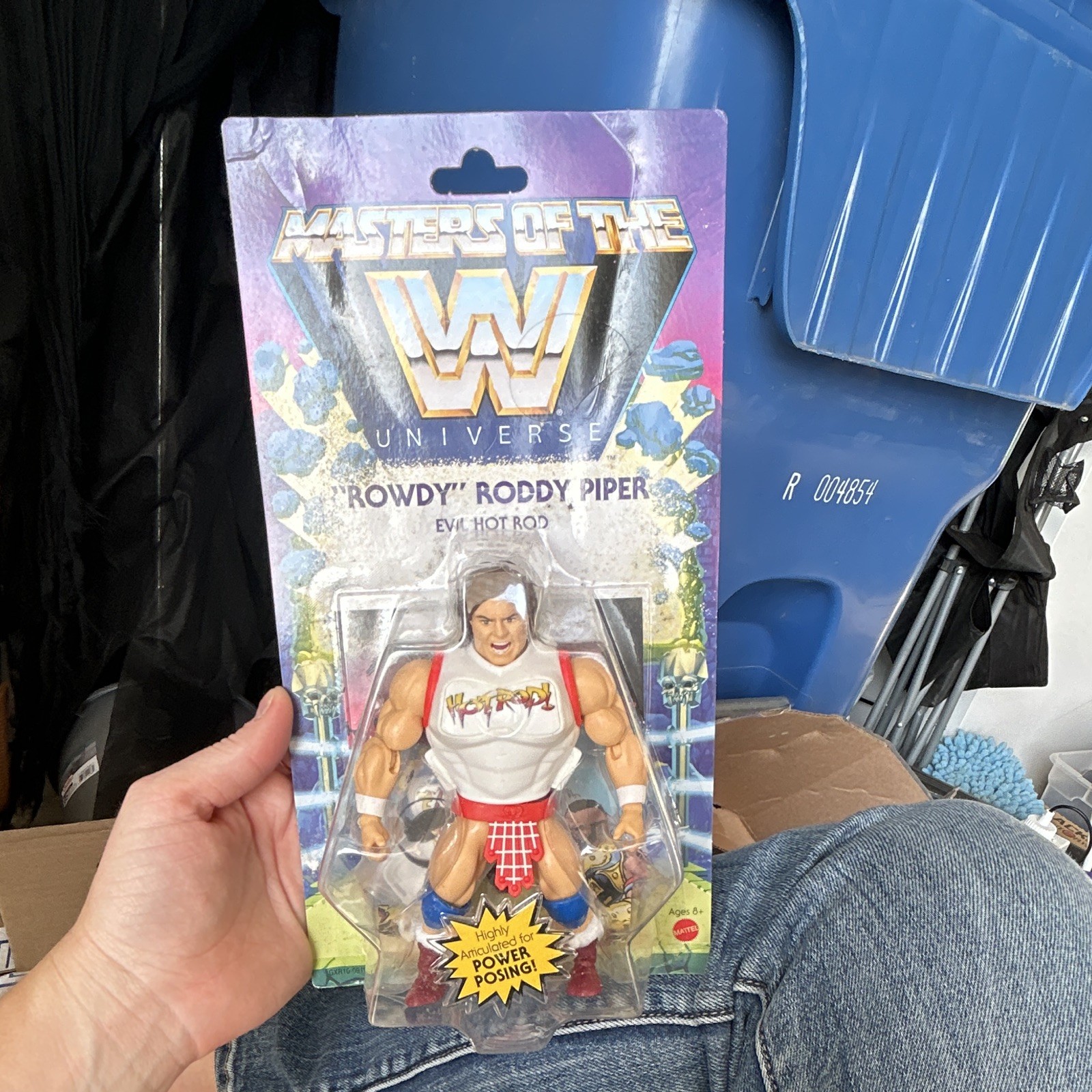 Mattel Masters of the WWE Universe Rowdy Roddy Piper Action Figure