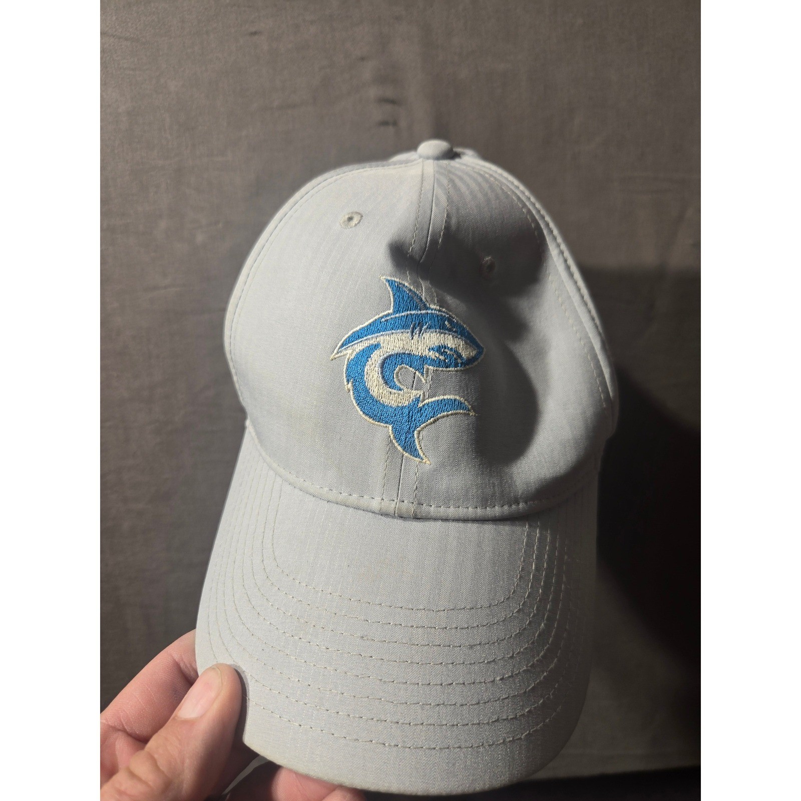 Nike Legacy91 HPU Sharks Hat Grey Dri-FIT Adjustable Hawaii Pacific University Nike Legacy91 HPU Sharks Hat Grey Dri-FIT Adjustable Hawaii Pacific University