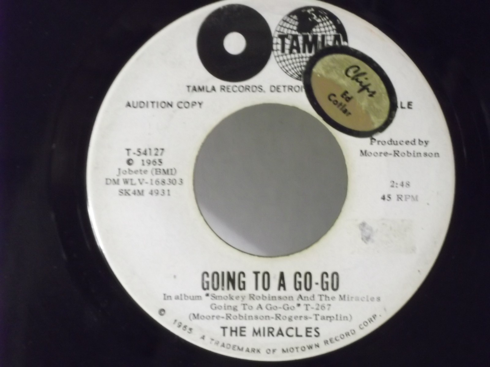 The Miracles,Tamla 54127, The Miracles,Tamla 54127,