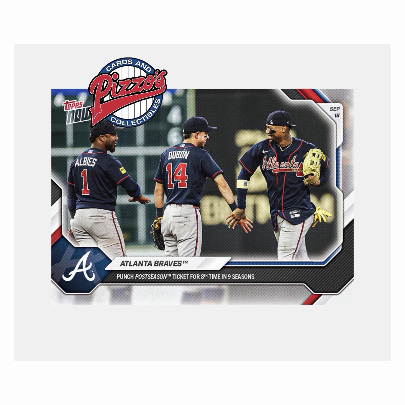 Atlanta Braves Postseason Berth 2026 MLB Topps NOW Card 689 Presale