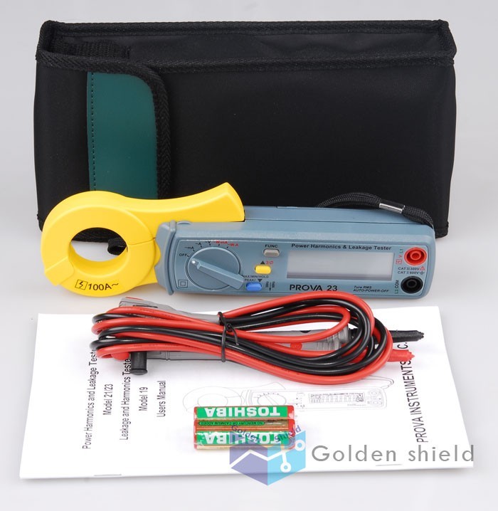 PROVA-23 Digital Power Harmonics and Leakage Tester Meter V/A True RMS 100A✦Kd PROVA-23 Digital Power Harmonics and Leakage Tester Meter V/A True RMS 100A✦Kd