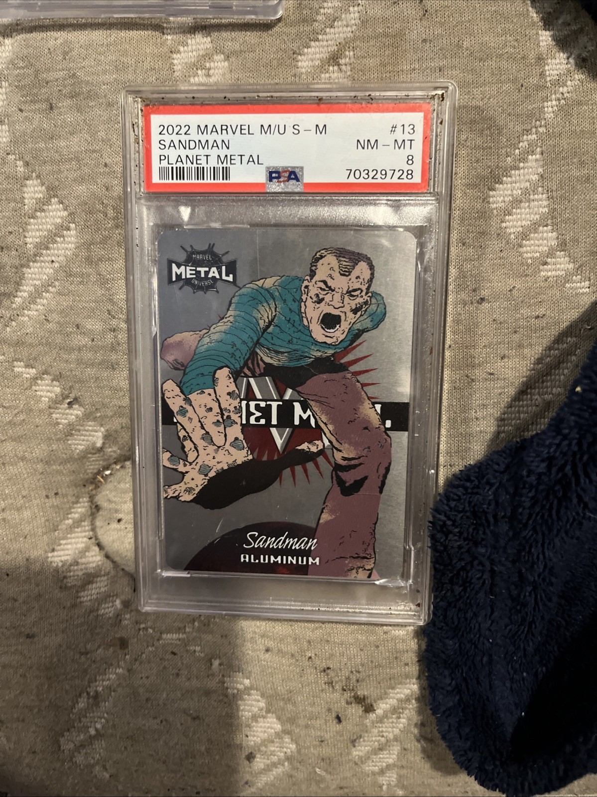 2022 marvel metal universe planet metal Sandman 