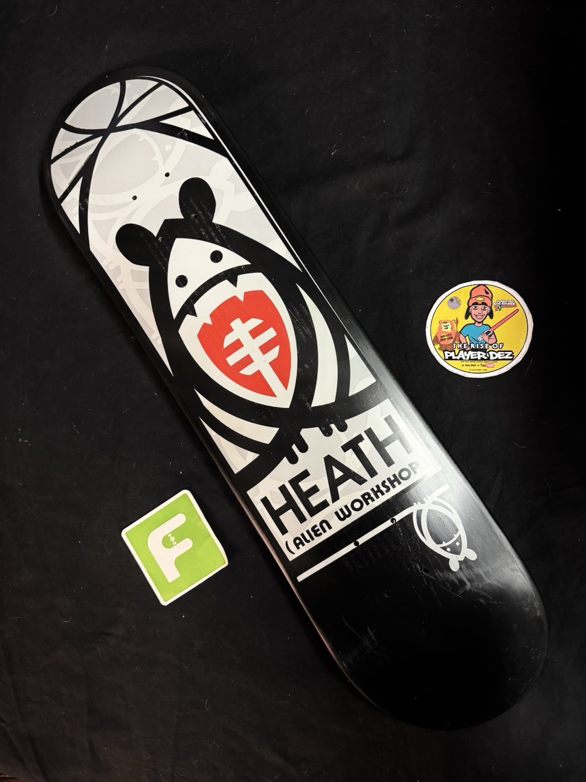 SUPER RARE Heath Kirchart Don Pendleton Alien Workshop Skateboard Deck VINTAGE SUPER RARE Heath Kirchart Don Pendleton Alien Workshop Skateboard Deck VINTAGE