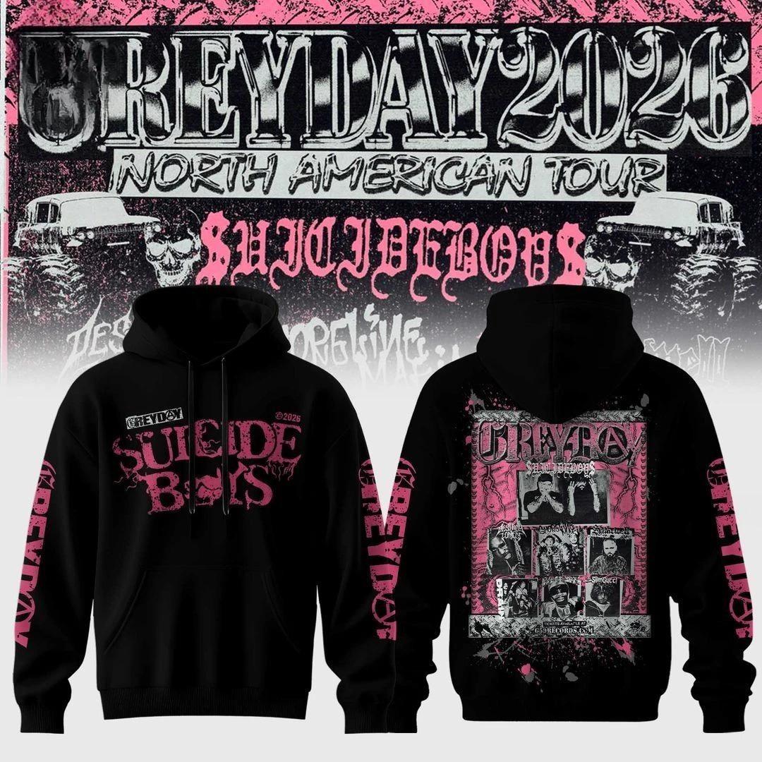 $uicideboy$ Grey Day Tour 2026 Limited Edition Hoodie