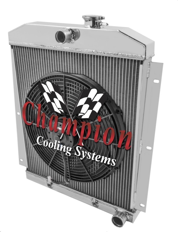 ER Champion 3 Row Radiator W/ 16\