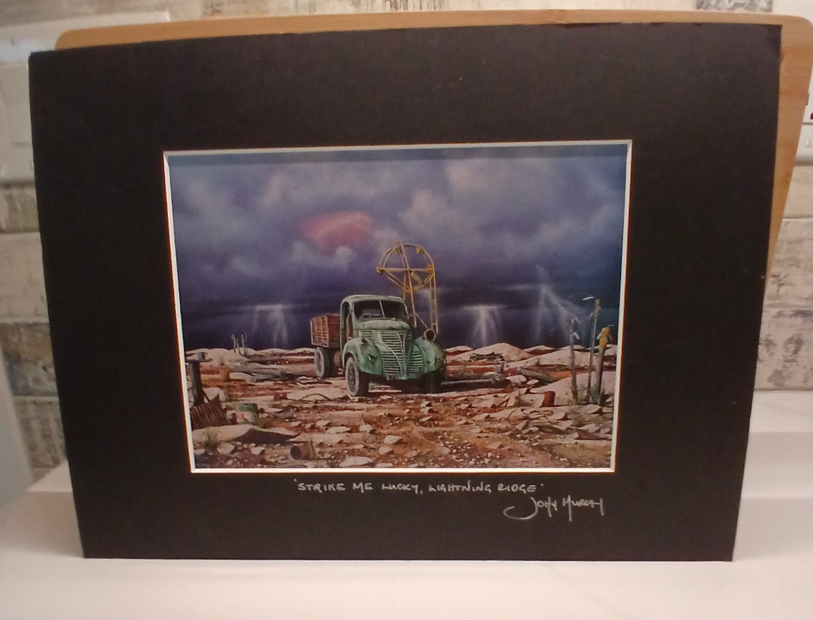 Set of 3 prints by Australian artist John Murray Matted, Frame Ready