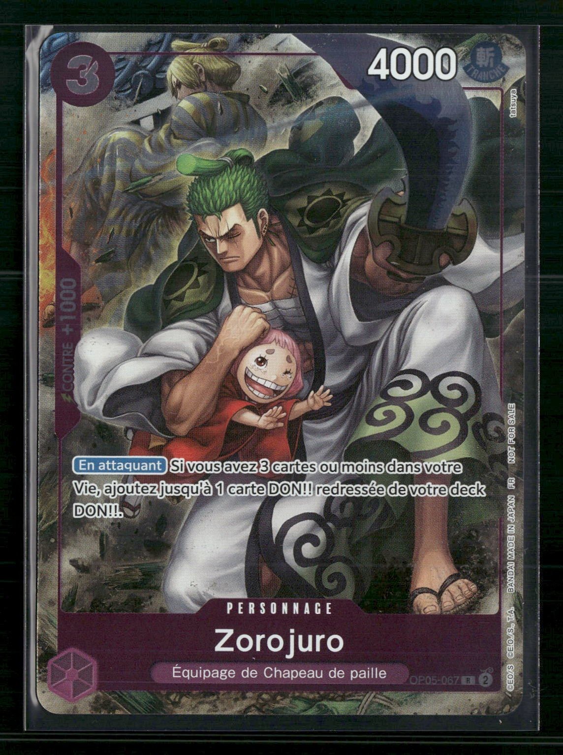 One Piece Card Game Zoro-Juurou [OP05 - OP05-067]