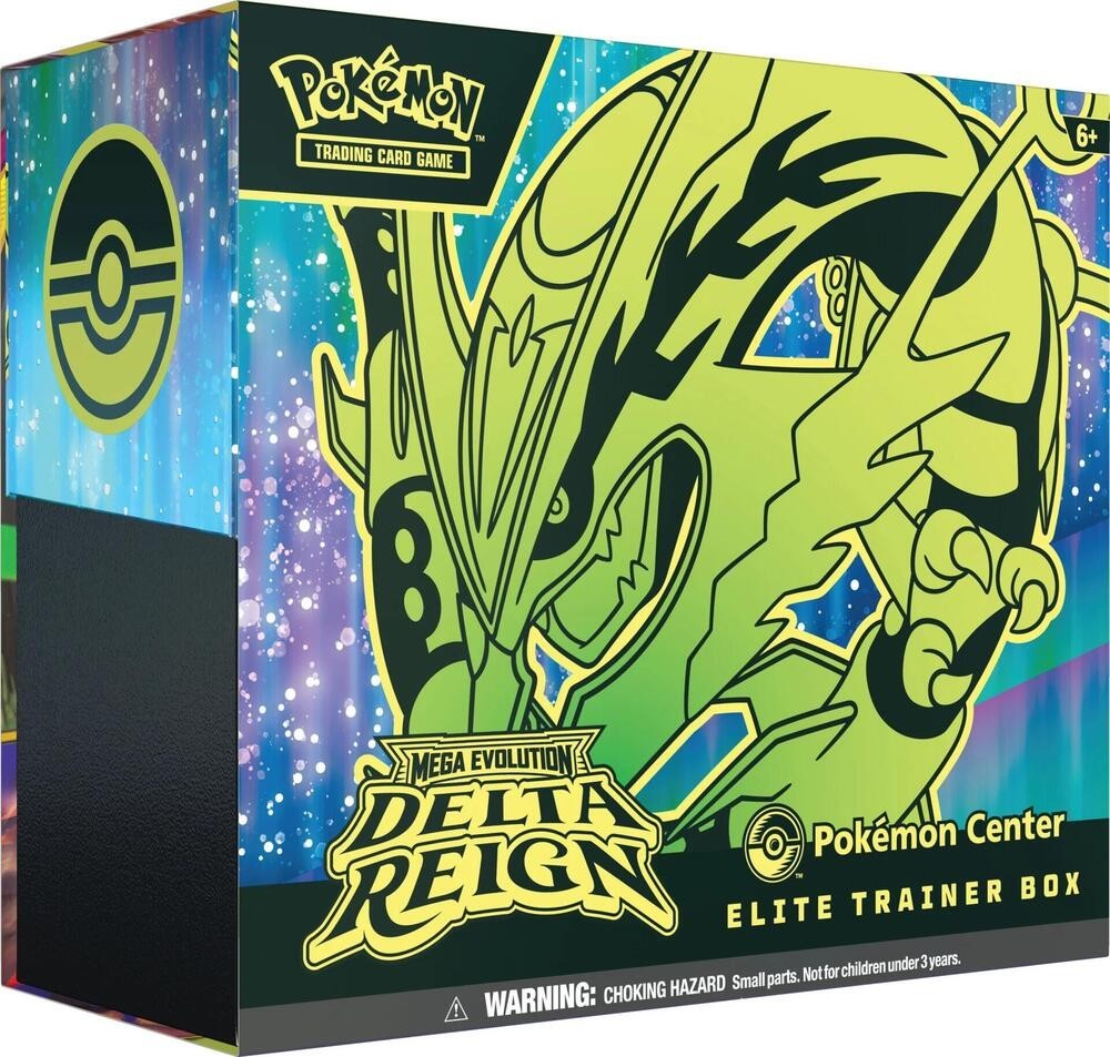 PRE SALE NEW Pokemon Delta Reign Pokemon Center Elite Trainer Box  PRESALE