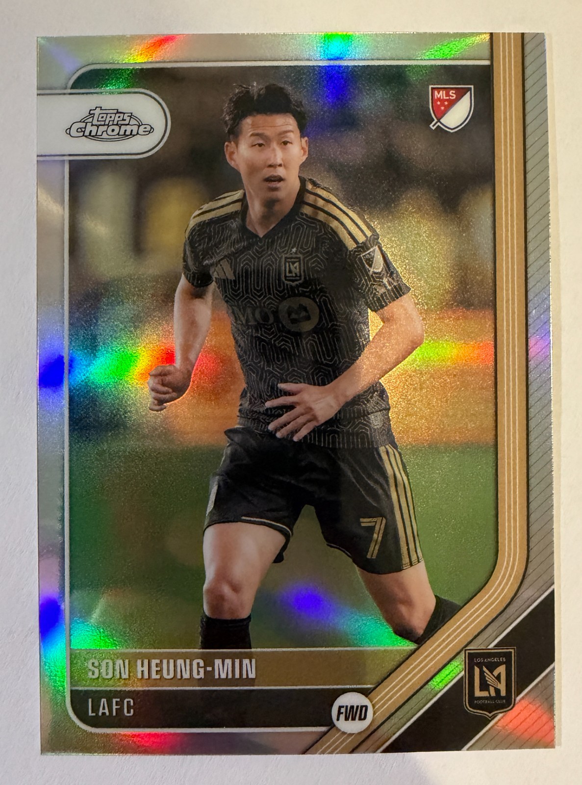 2026 Topps Chrome MLS Son Heung-Min #68 Refractor LAFC 2026 Topps Chrome MLS Son Heung-Min #68 Refractor LAFC