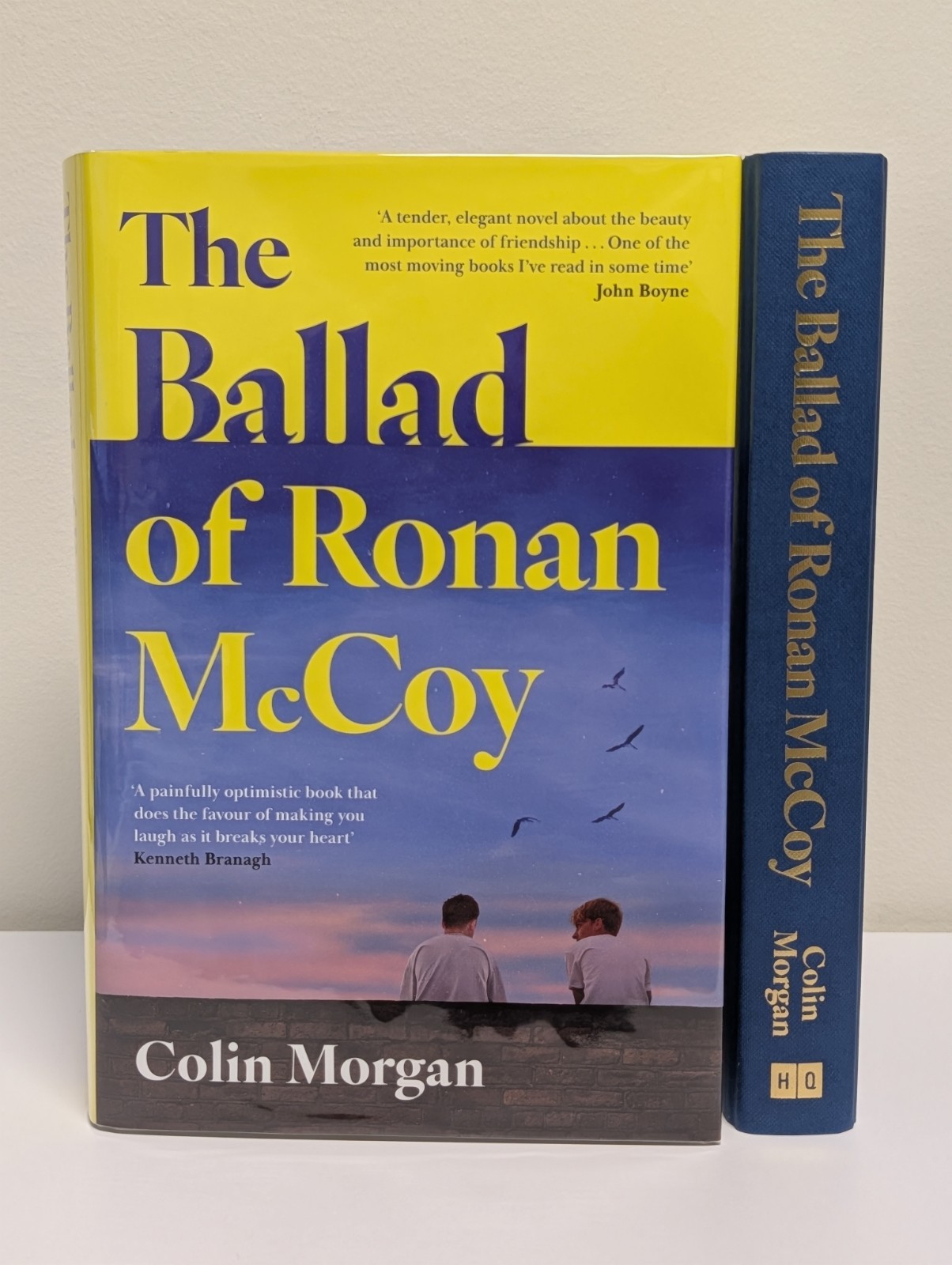 🦽SIGNED The Ballad of Ronan McCoy Colin Morgan Goldsboro Fresh Ink 1st