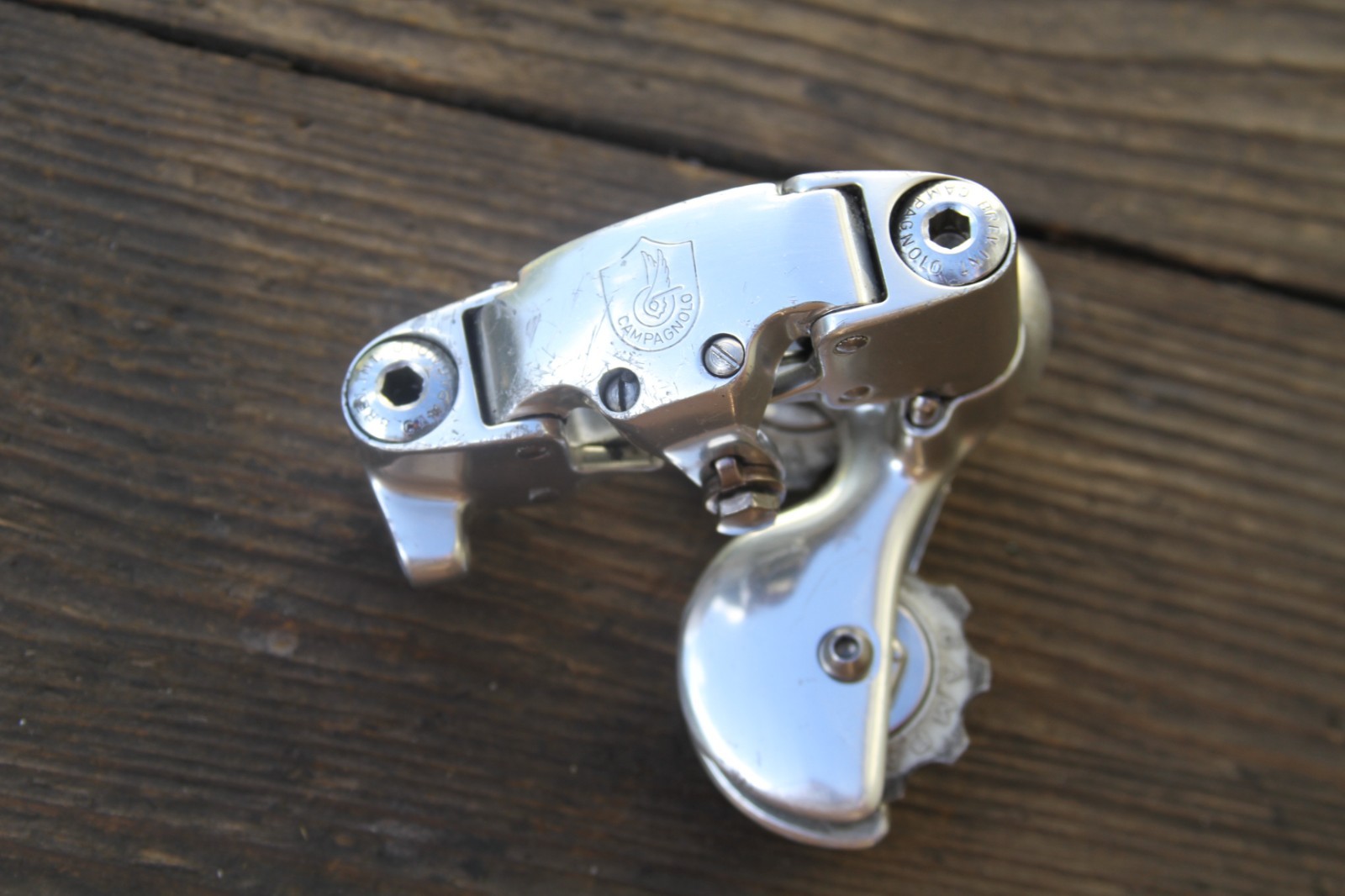 Campagnolo C-Record Rear Derailleur 1st Generation USED VGC 1985 Campagnolo C-Record Rear Derailleur 1st Generation USED VGC 1985