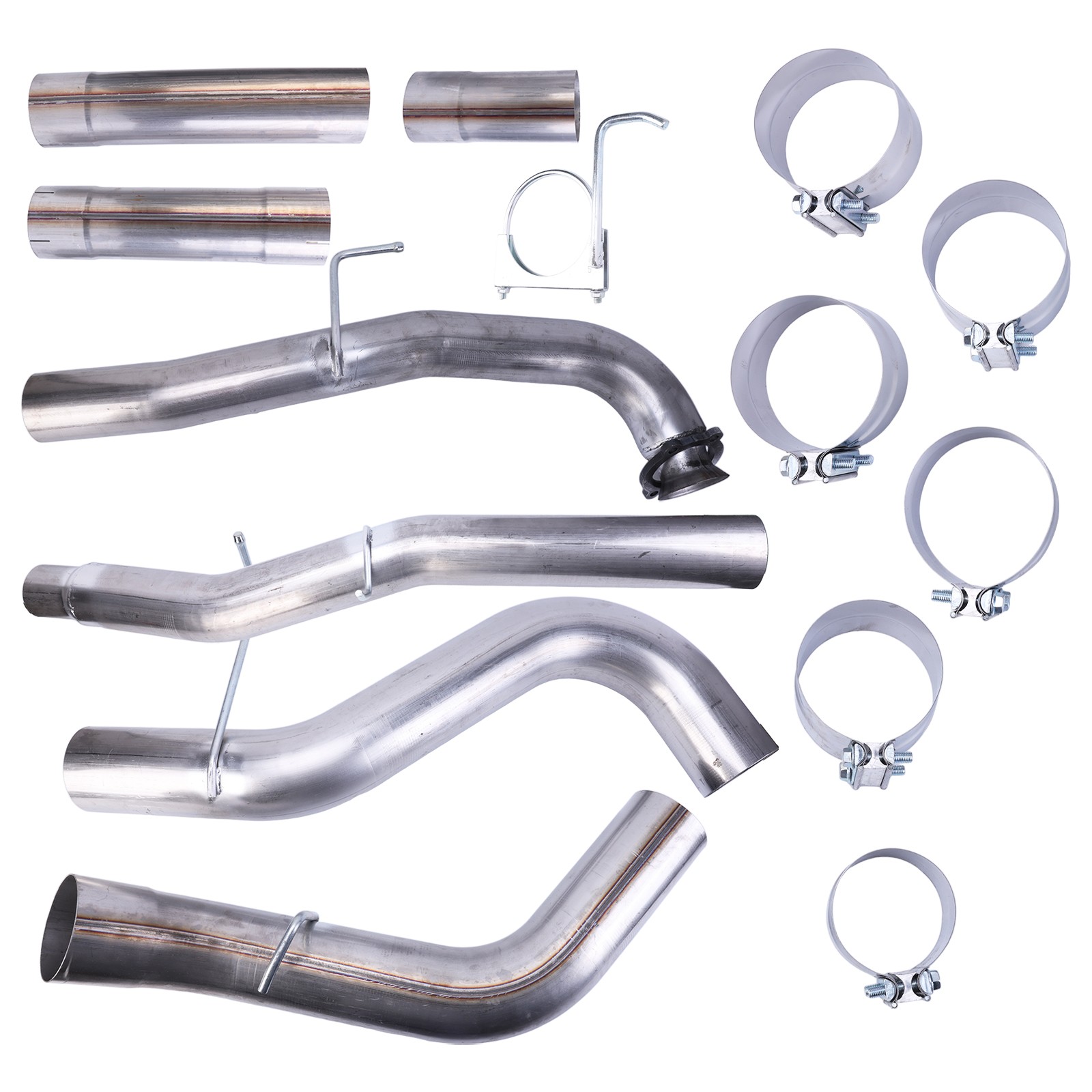 Brand New 5“ Stainless Steel Exhaust Pipe Hose Fit for Chevy/ GMC L5p 2017-2023 Brand New 5“ Stainless Steel Exhaust Pipe Hose Fit for Chevy/ GMC L5p 2017-2023