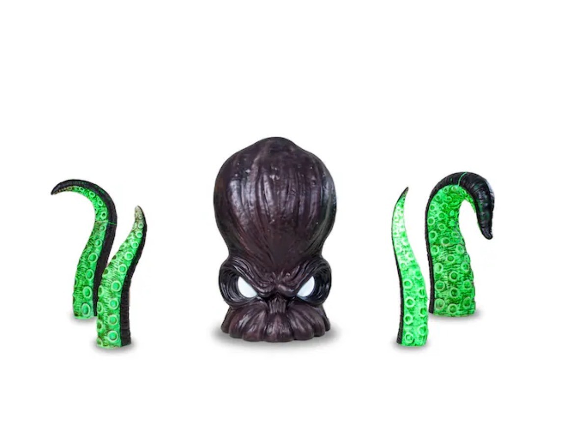 2024 Lowes Haunted Living 3.5 Ft LED Kraken Monster Halloween Yard Decoration