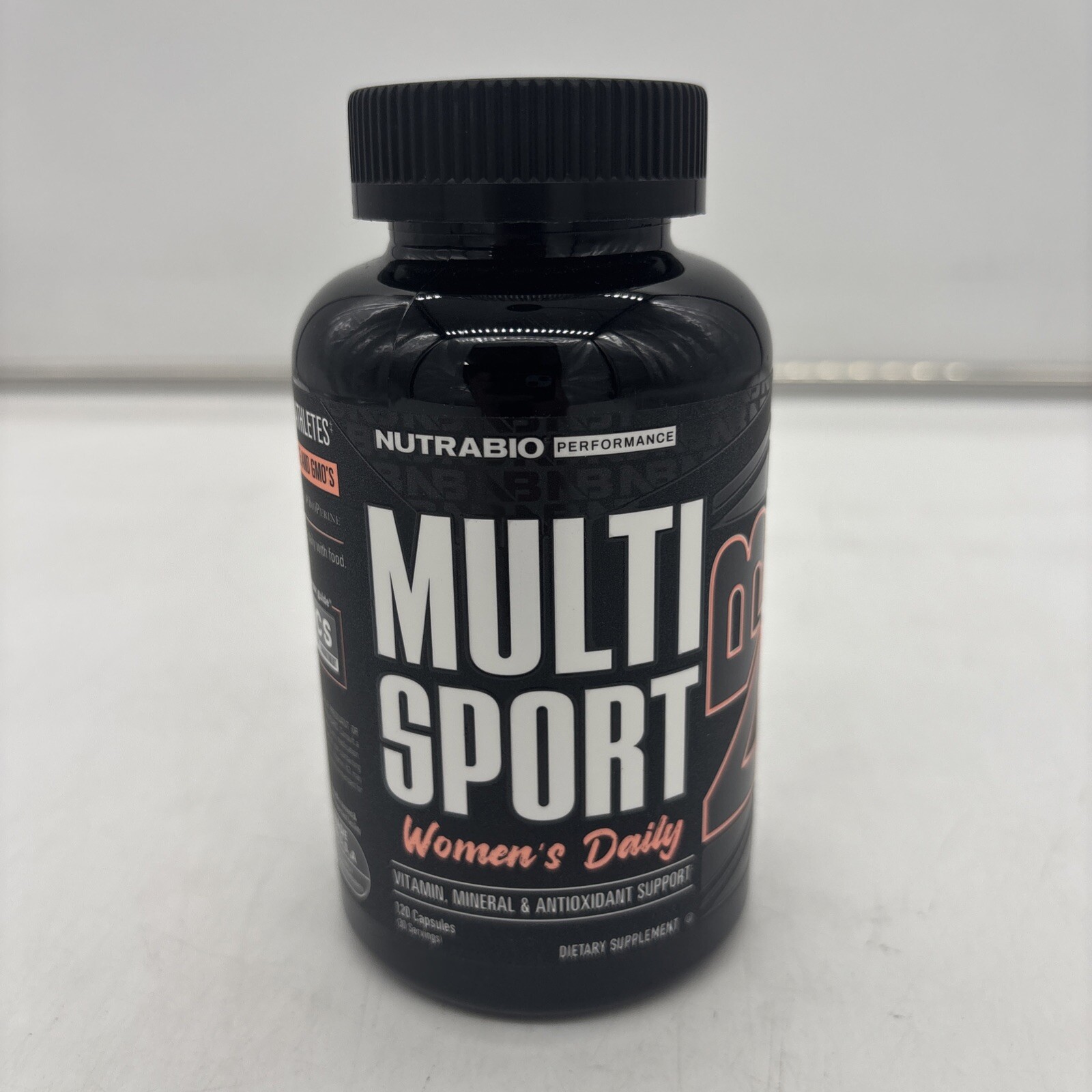 NUTRABIO MULTI SPORT FOR WOMEN [120 CAPSULES] multivitamin mineral formula