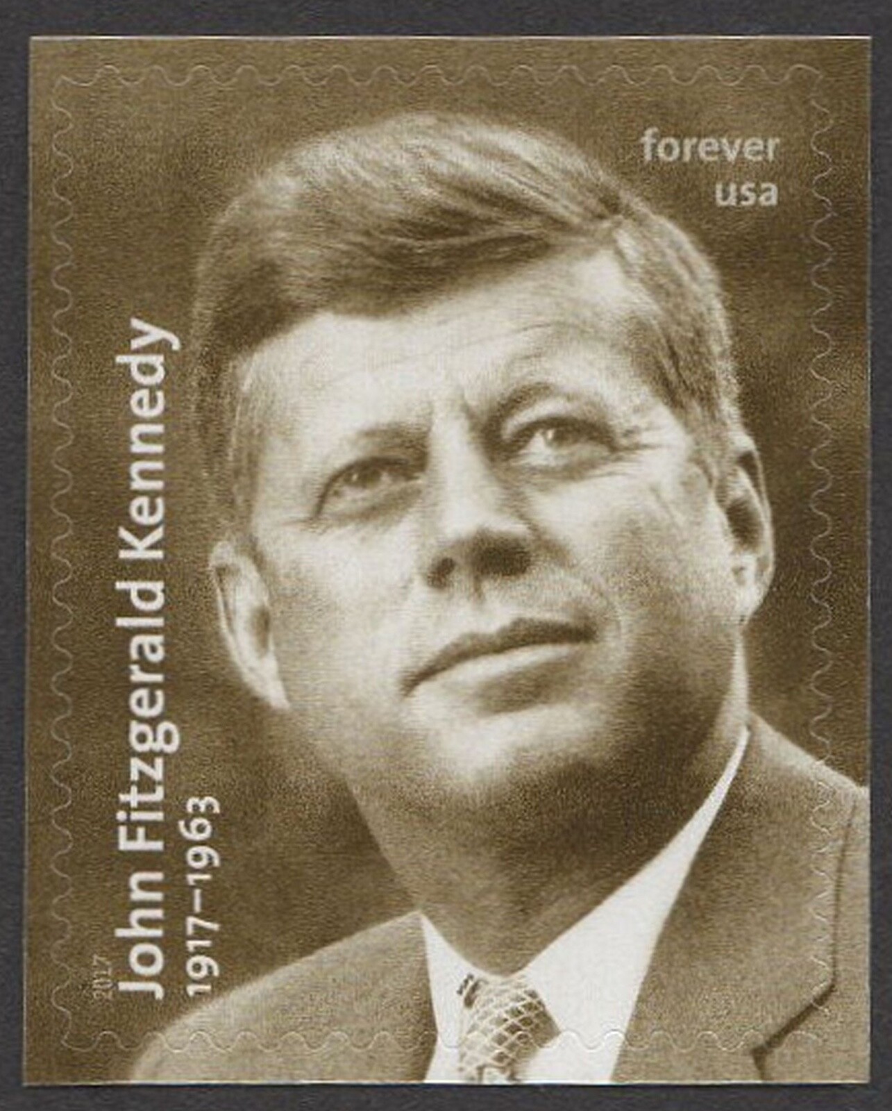 USA Sc. 5175 (F) John F. Kennedy 2017 MNH single