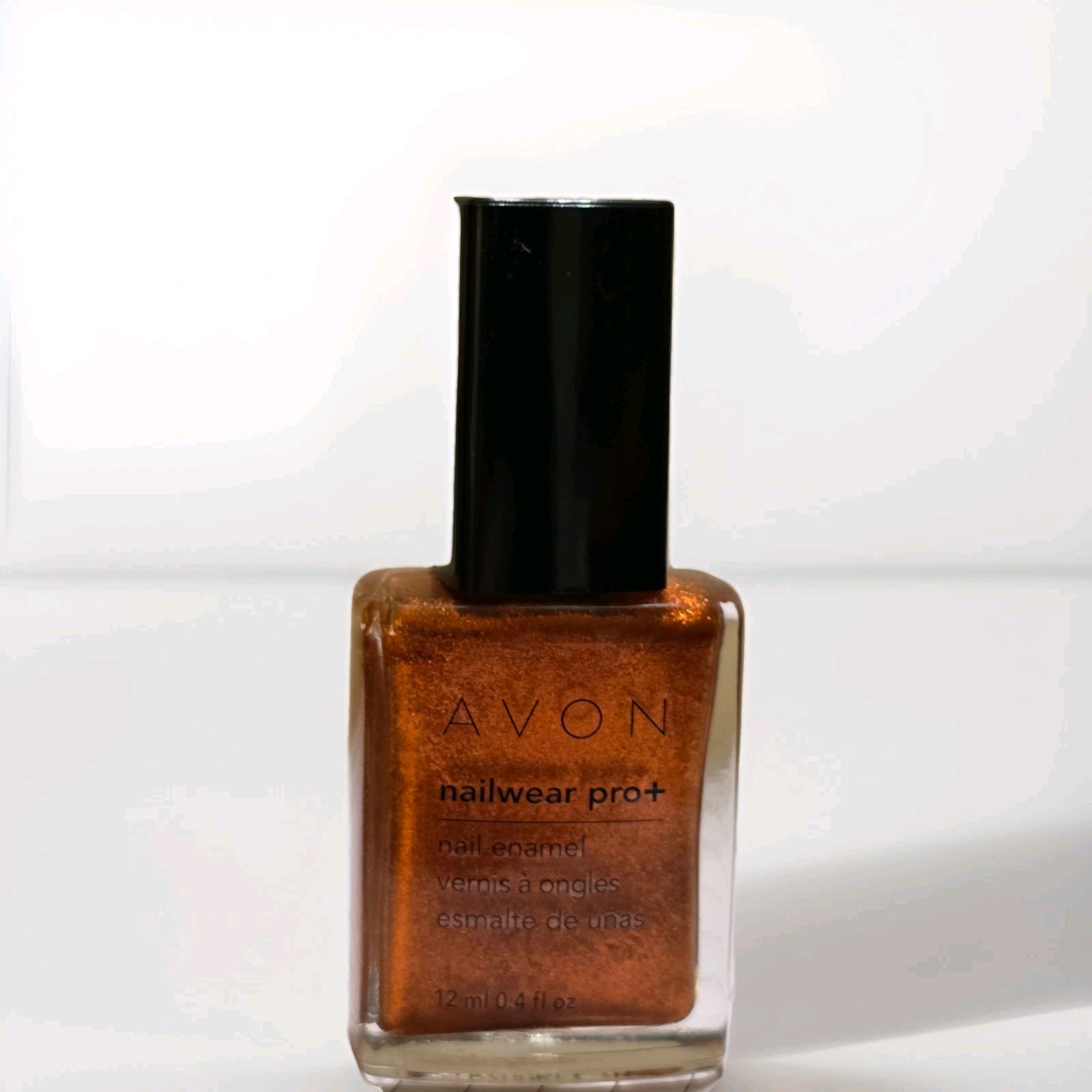 NIB AVON NAILWEAR PRO + NAIL ENAMEL POLISH SHADE LUCKY PENNY 0.5 NIB AVON NAILWEAR PRO + NAIL ENAMEL POLISH SHADE LUCKY PENNY 0.5