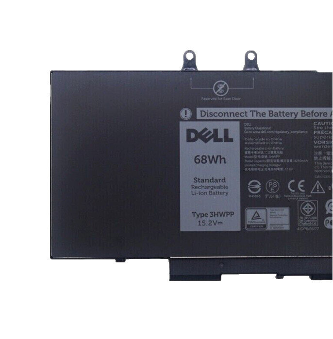 Genuine 3HWPP Battery For Dell Inspiron 17 7500/7506 2-in-1 Black Edition Series