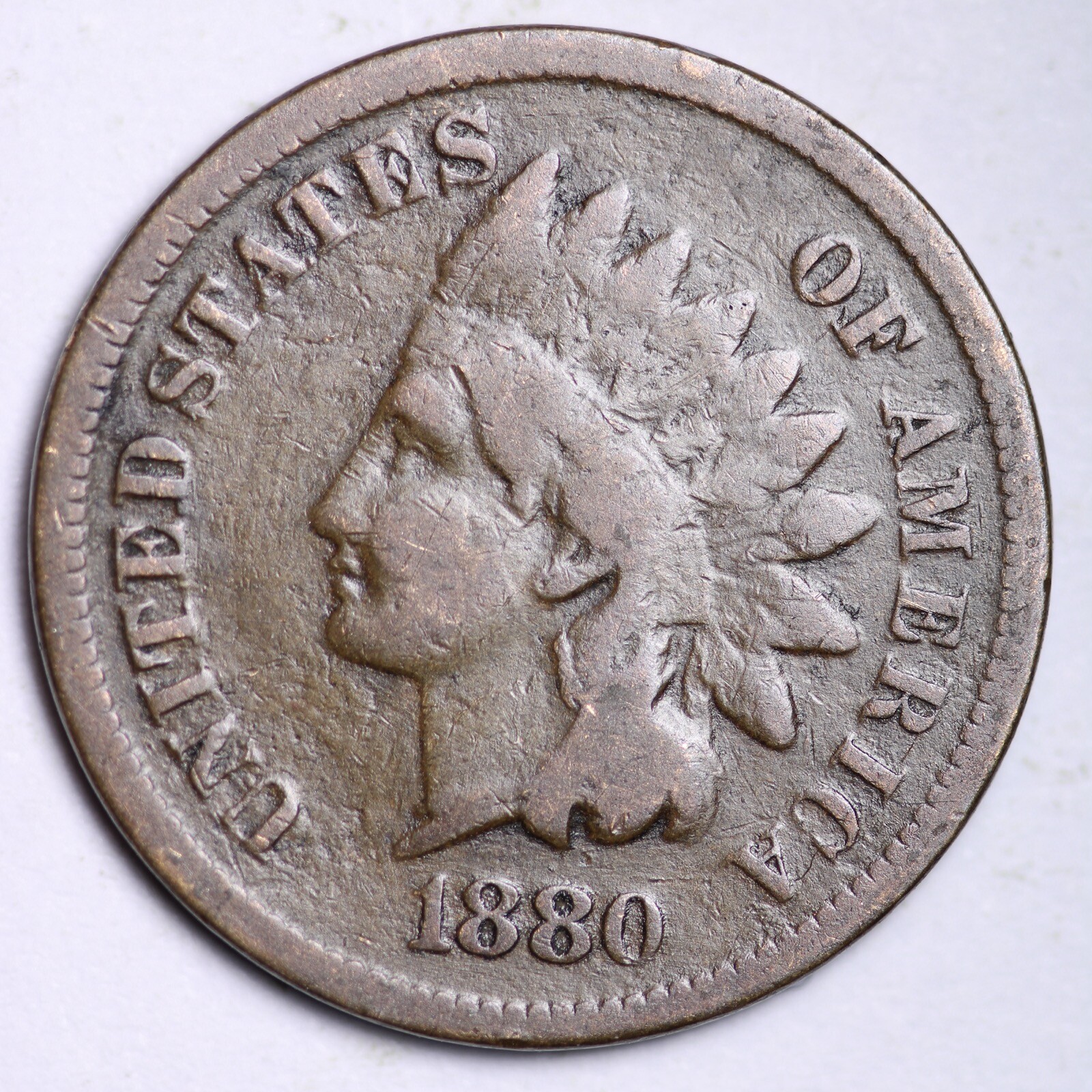 1880 INDIAN HEAD CENT G/VG  LOWEST PRICES ON THE BAY