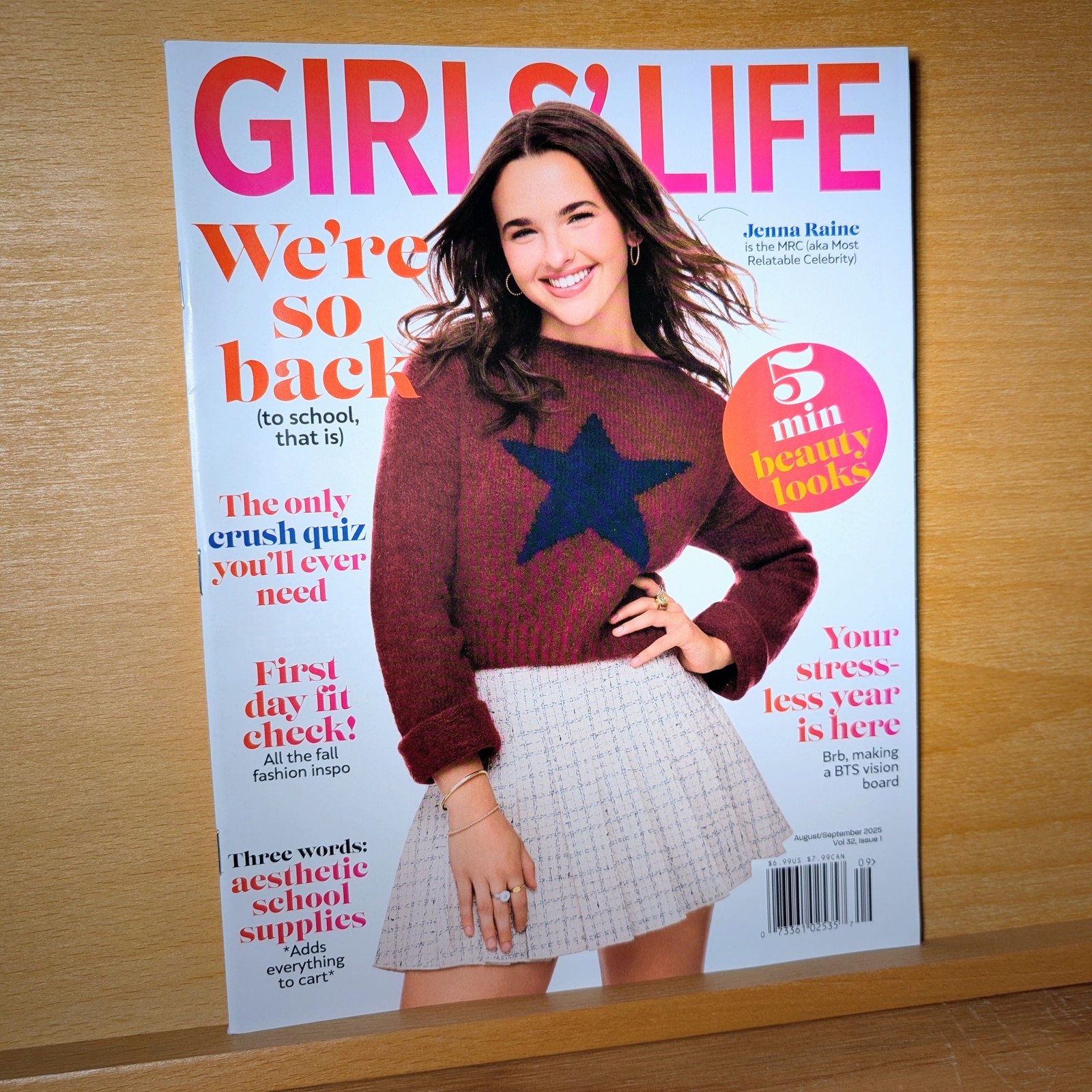 Girls' Life Magazine August/September 2025 NO LABEL