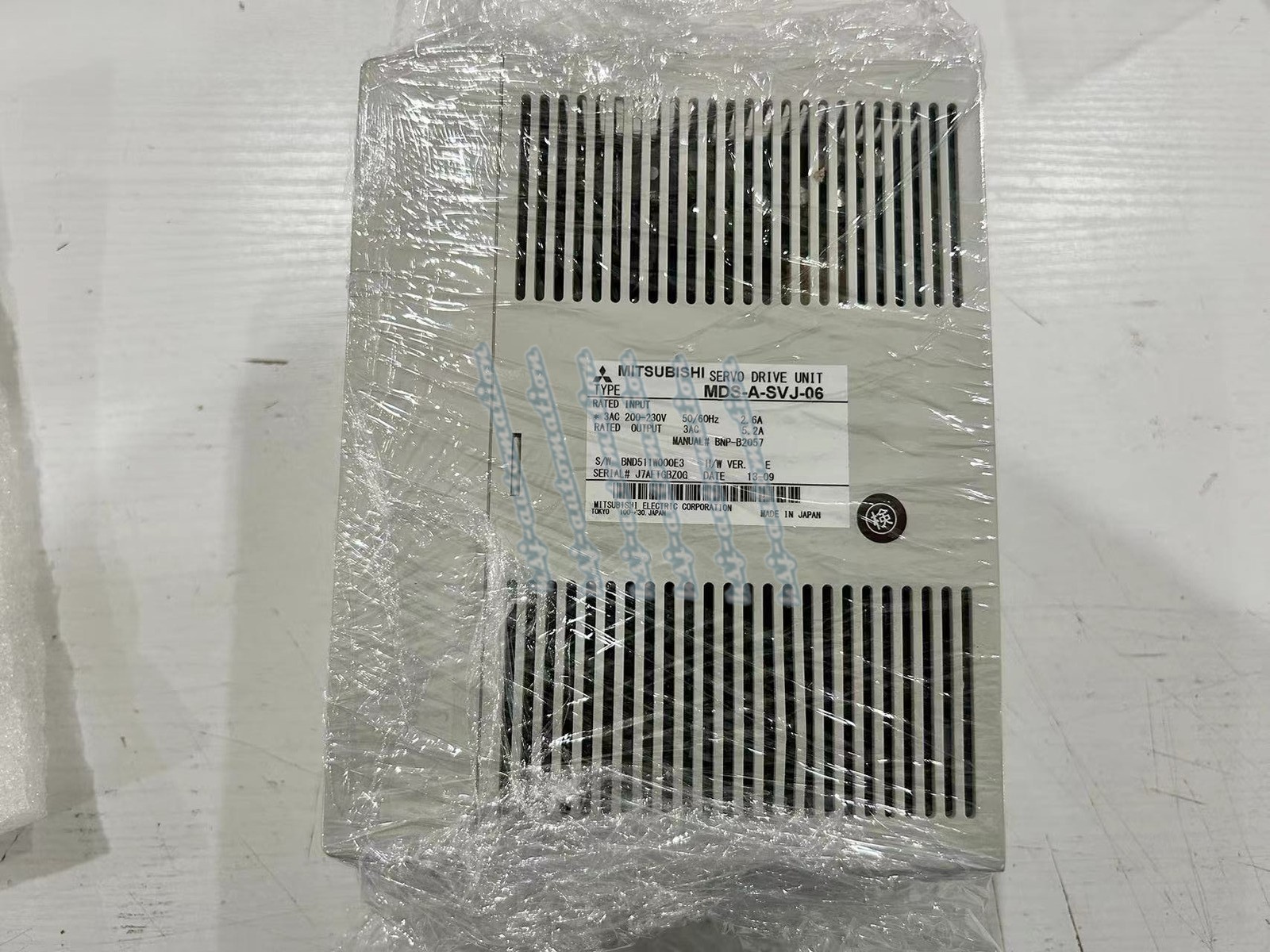 1PC USED Mitsubishi servo driver MDS-A-SVJ-06 tested