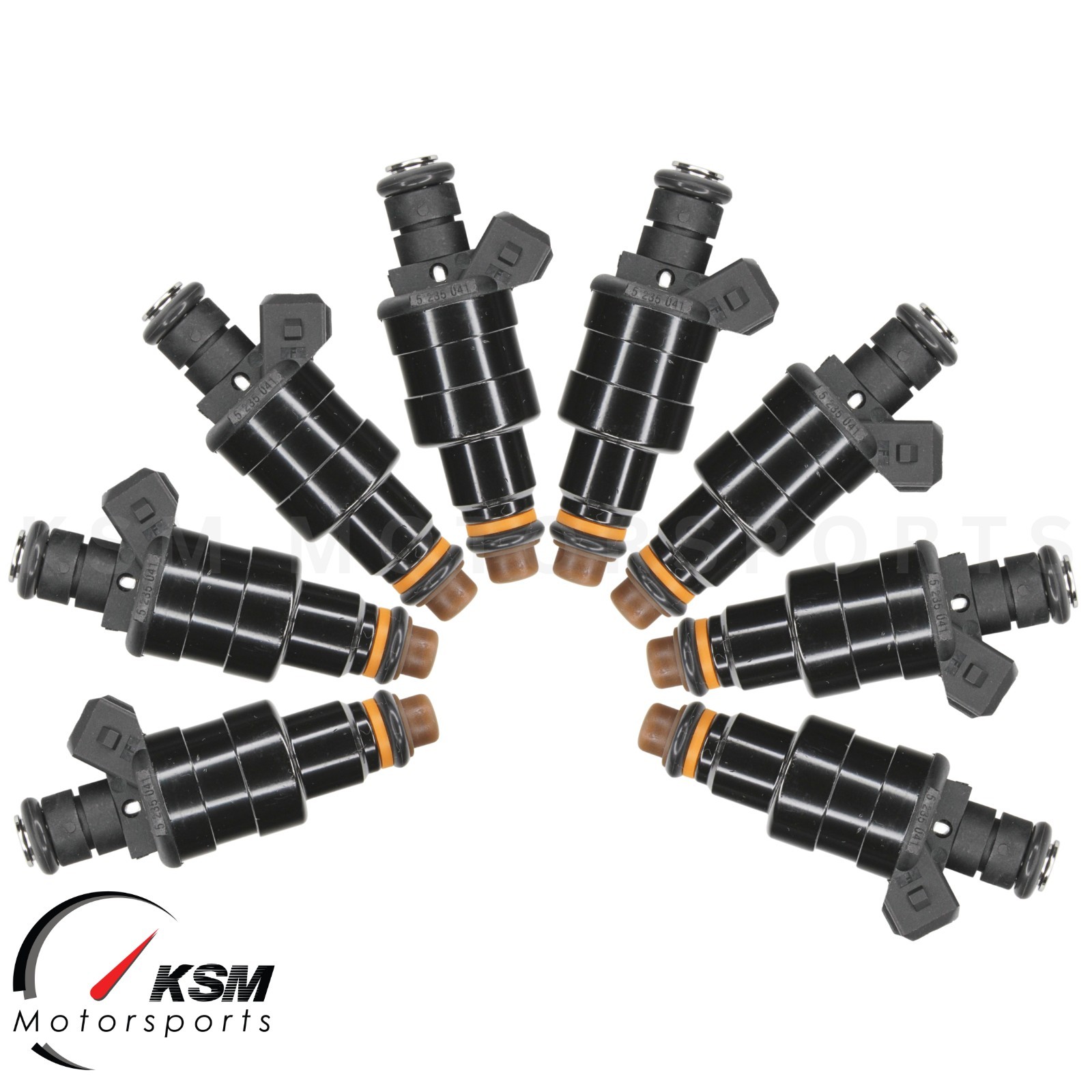 8 x UPGRADE Fuel Injectors for 1987-1988 Pontiac Firebird 5.7L V8 fit Bosch