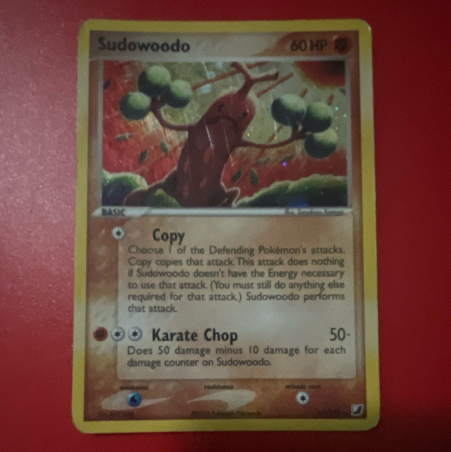 The Pokémon Company Sudowoodo 15/115 EX Unseen Forces Reverse Holo ENG 60 HP The Pokémon Company Sudowoodo 15/115 EX Unseen Forces Reverse Holo ENG 60 HP