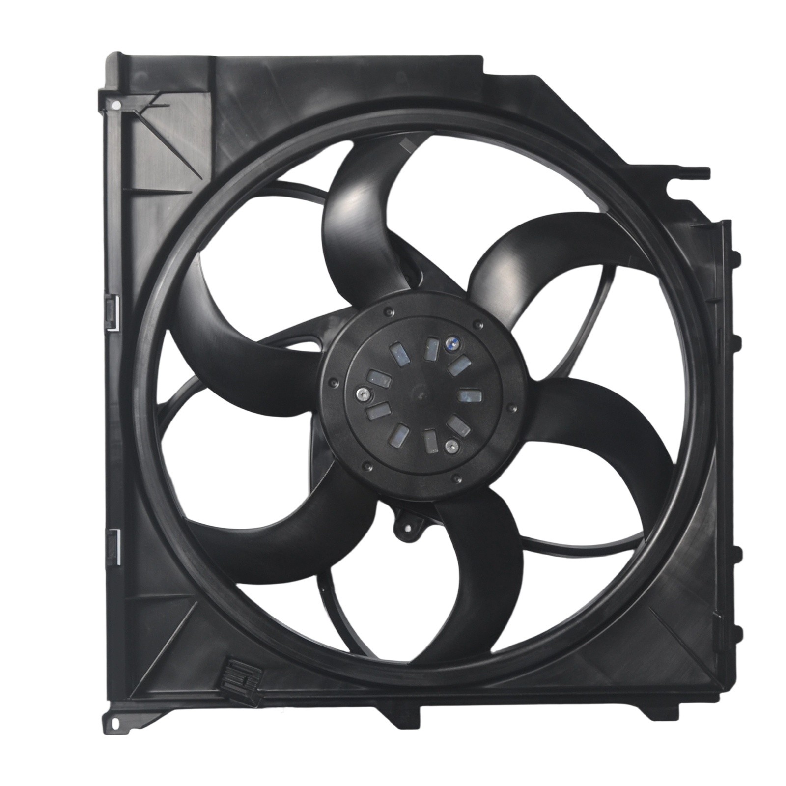Radiator Cooling Fan Assembly For 2004-2011 BMW X3 E83 2.5L 3.0L 17113452509