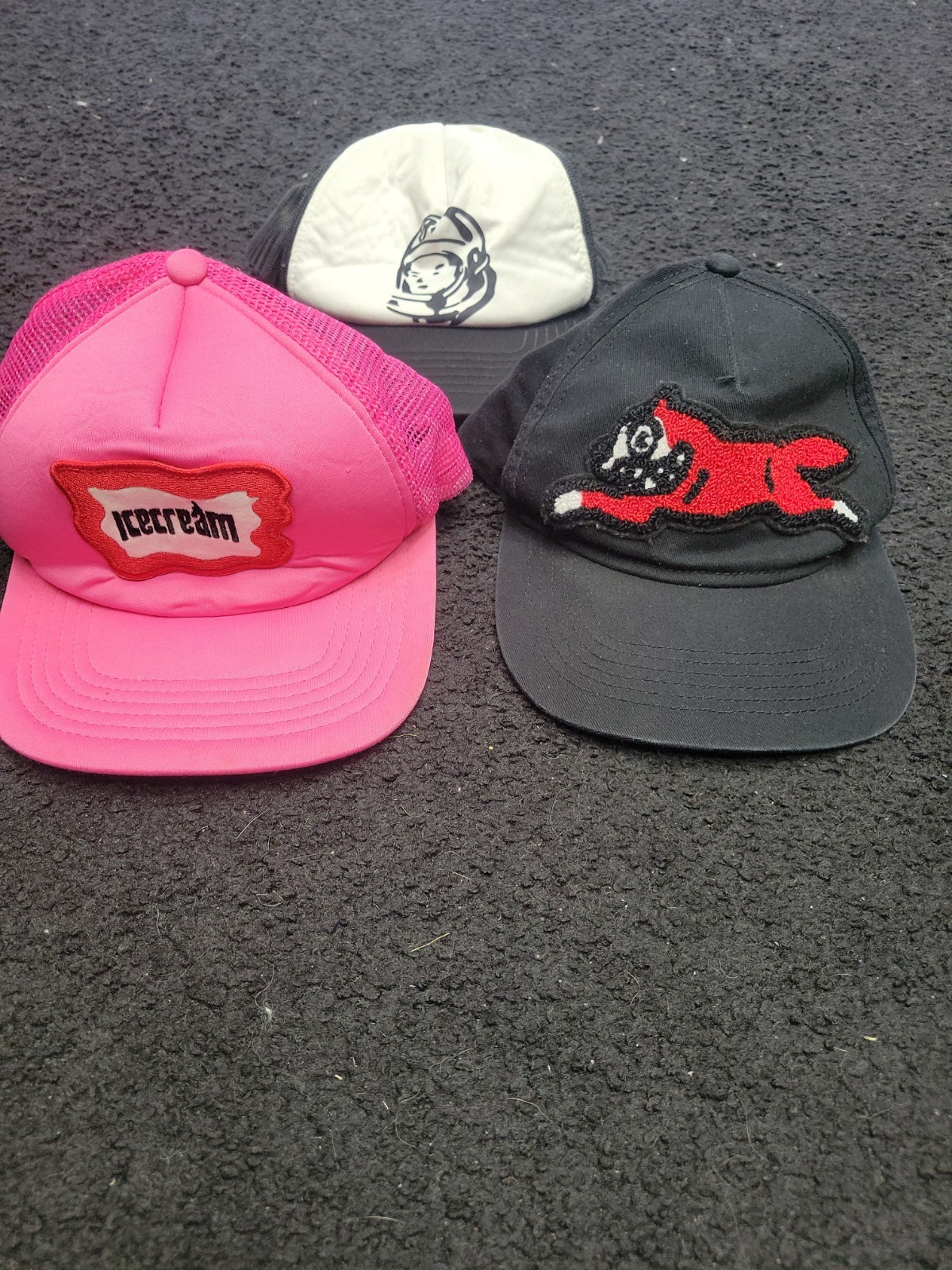 ICECREAM Billionaire Boys Club BBC Trucker Hat Bundle