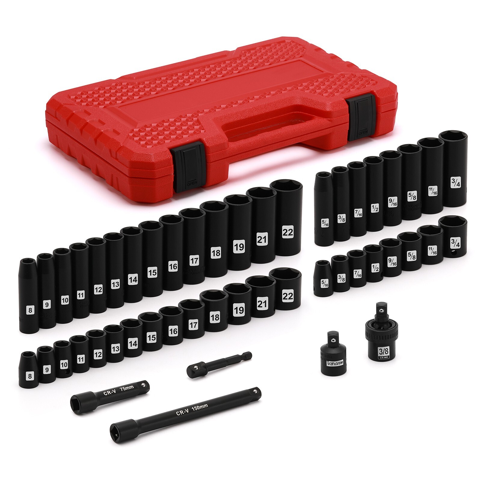 49PCS 3/8\