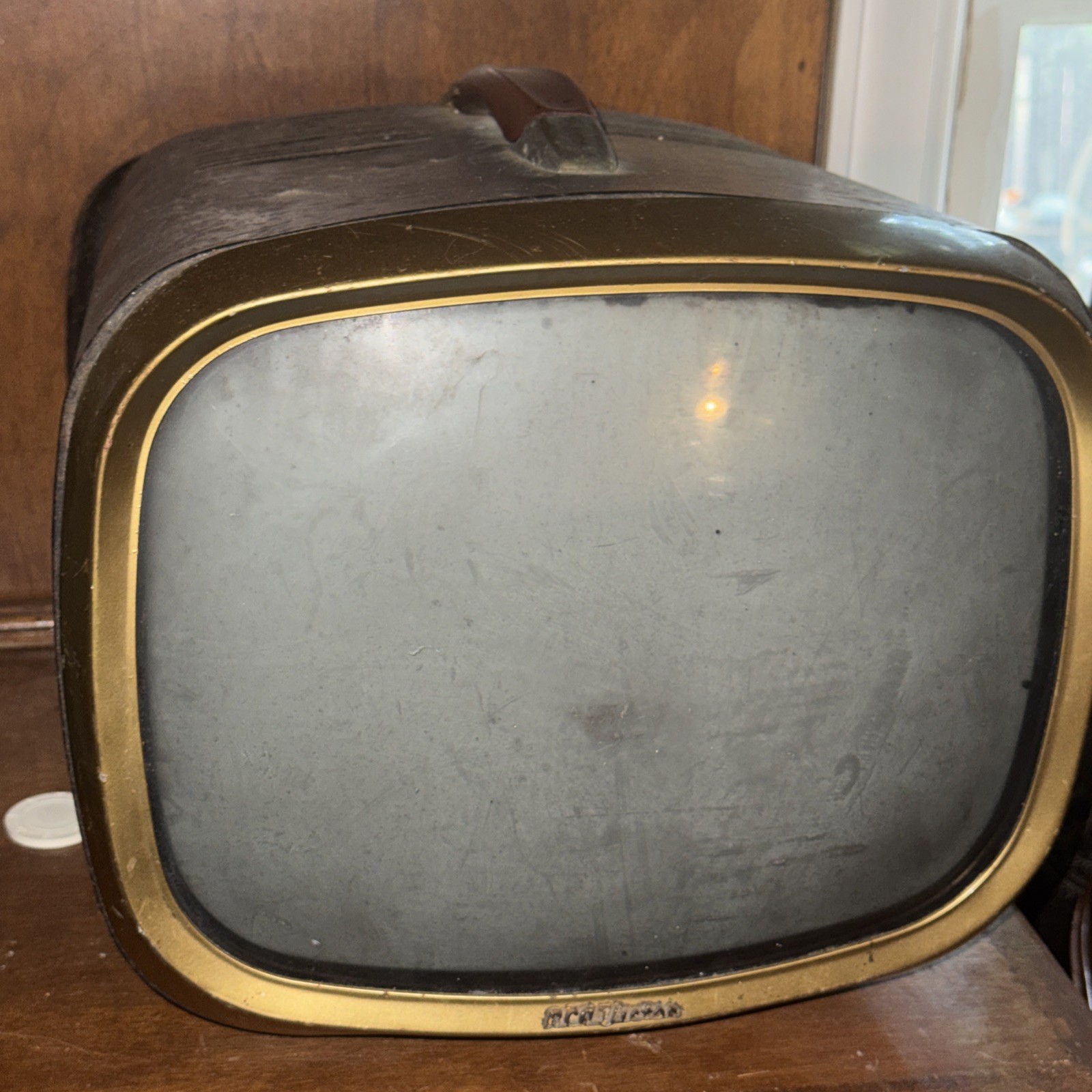 Vintage 1957 RCA Victor 14-PD-8055 Deluxe B&W CRT Television Prop Untested