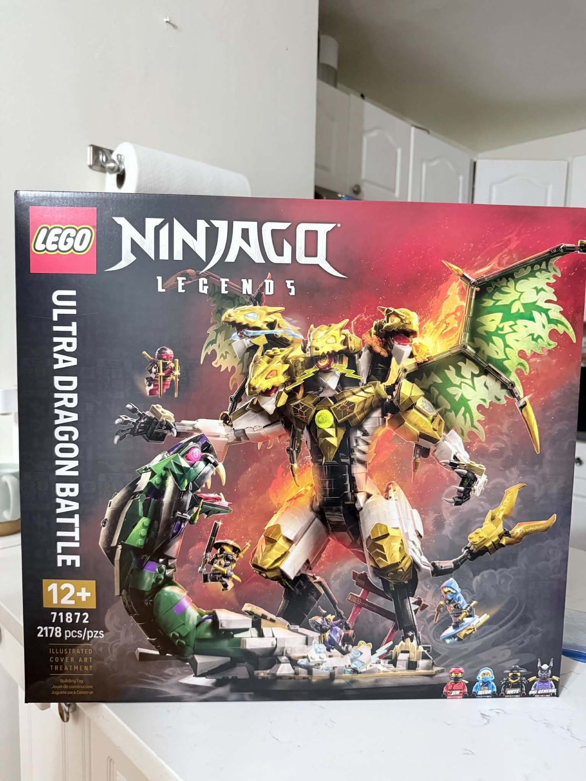 LEGO NINJAGO Ultra Dragon Battle 71872 Building Set 4 Minifigures 2,178 Pieces LEGO NINJAGO Ultra Dragon Battle 71872 Building Set 4 Minifigures 2,178 Pieces