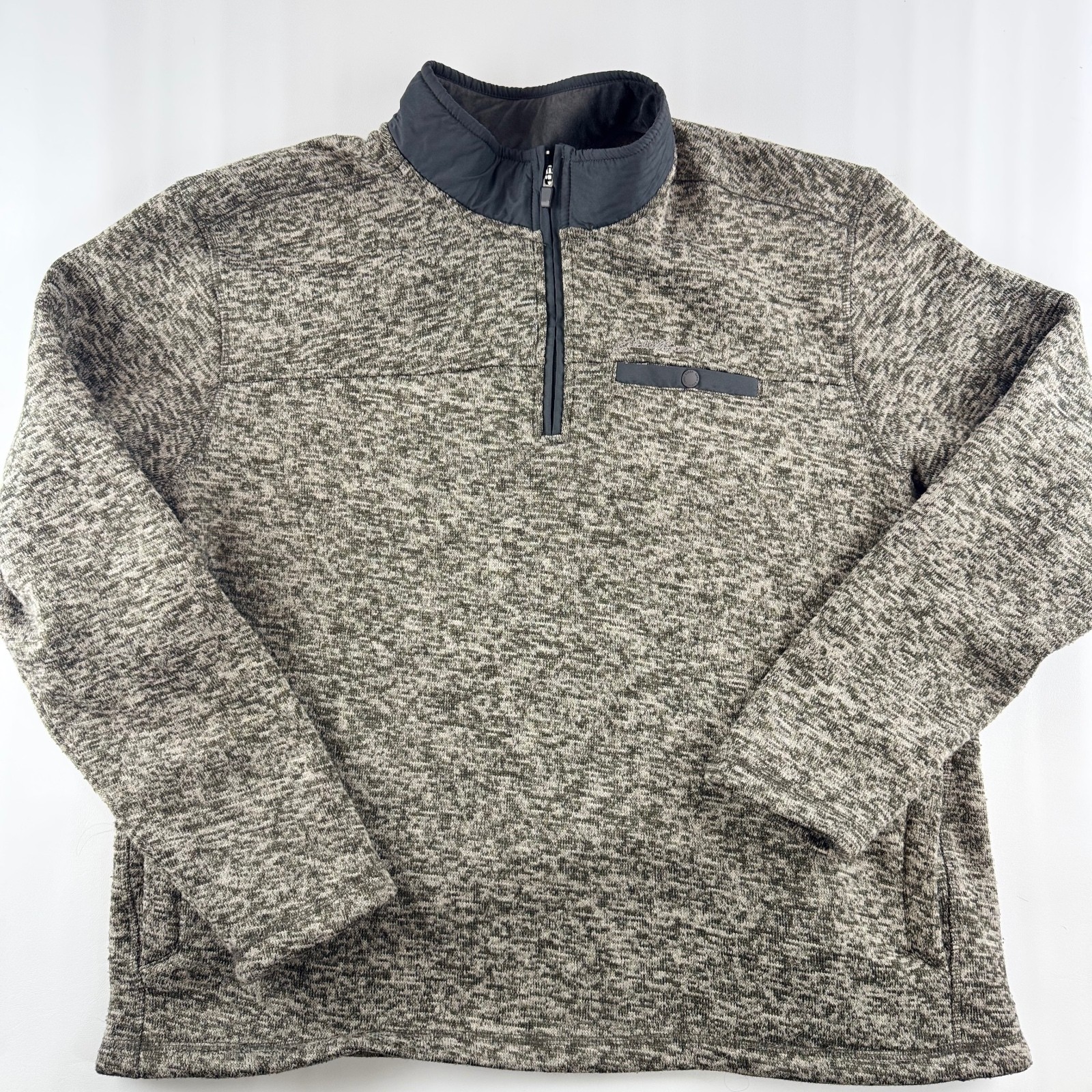 Eddie Bauer Men’s 2XL Gray Quarter Zip [COPY]