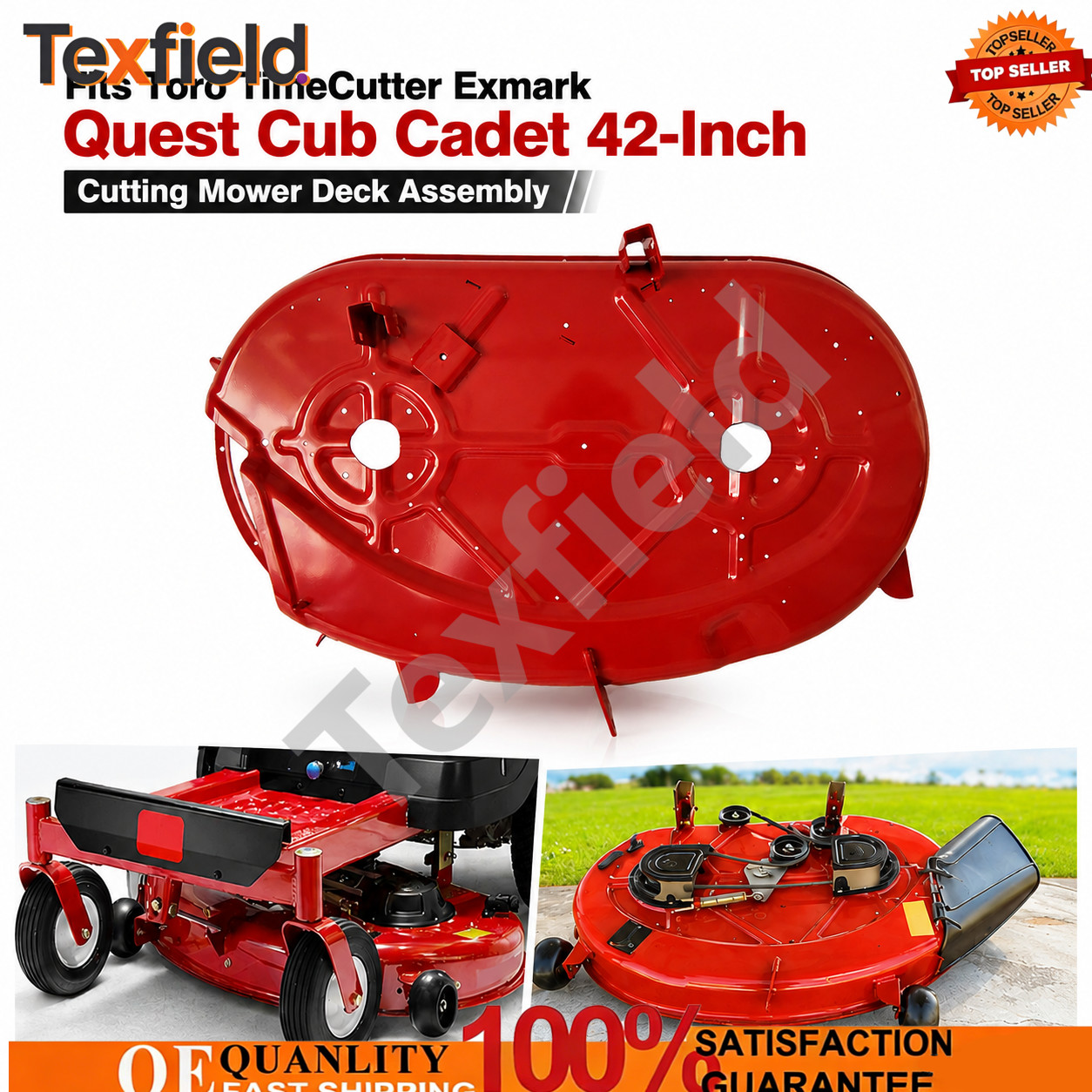 Fit Toro TimeCutter eXmark Quest Cub Cadet Mower Tractor 42 Inch Lawn Mower Deck
