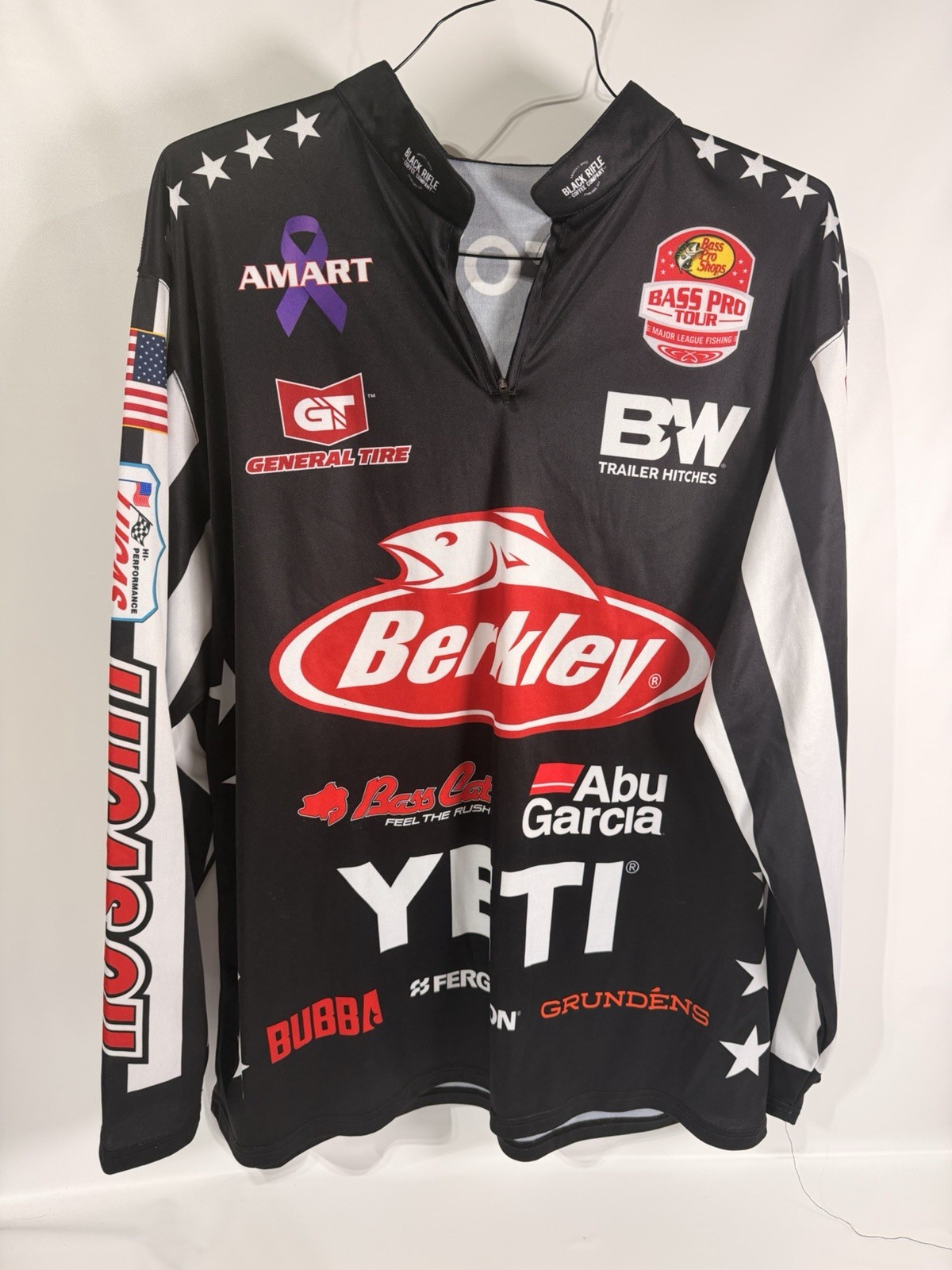 Major League Fishing Jersey XL Yeti Berkley Bass Pro Shop Toyota Toro Major League Fishing Jersey XL Yeti Berkley Bass Pro Shop Toyota Toro